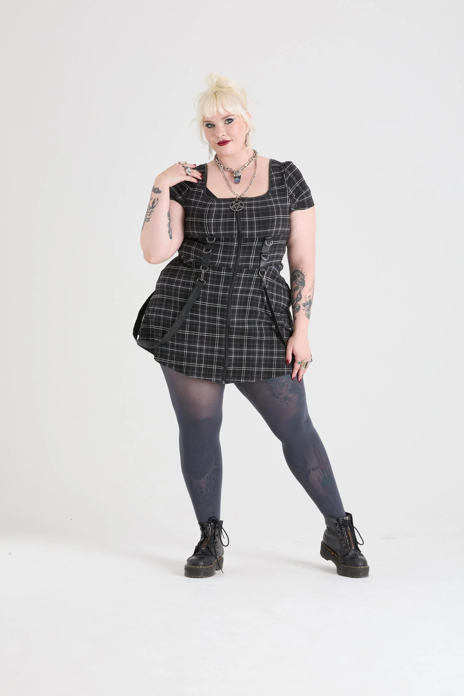 80 Denier Tights - Slate - Zenithce