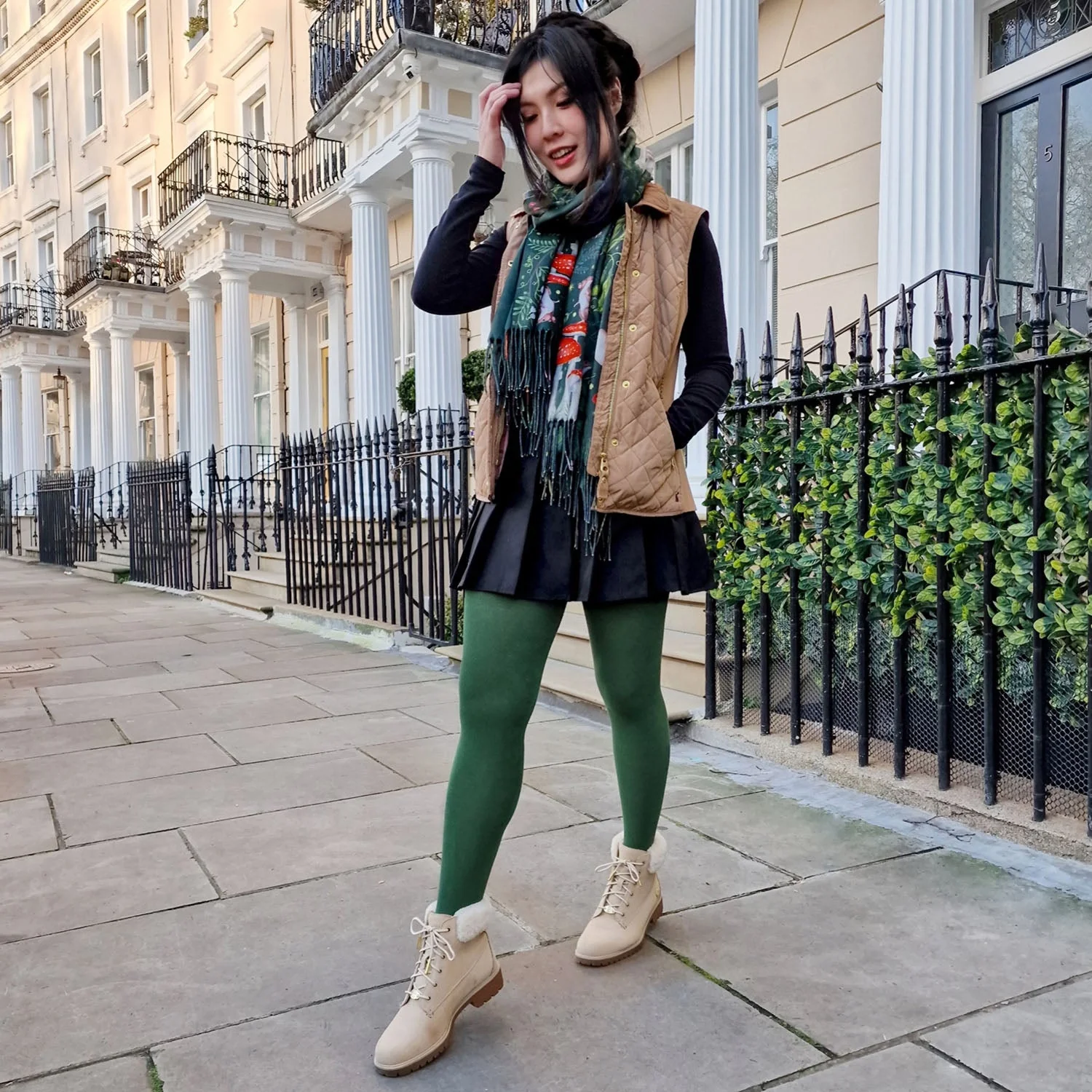 Bamboo Tights - Petit Pois - Zenithce