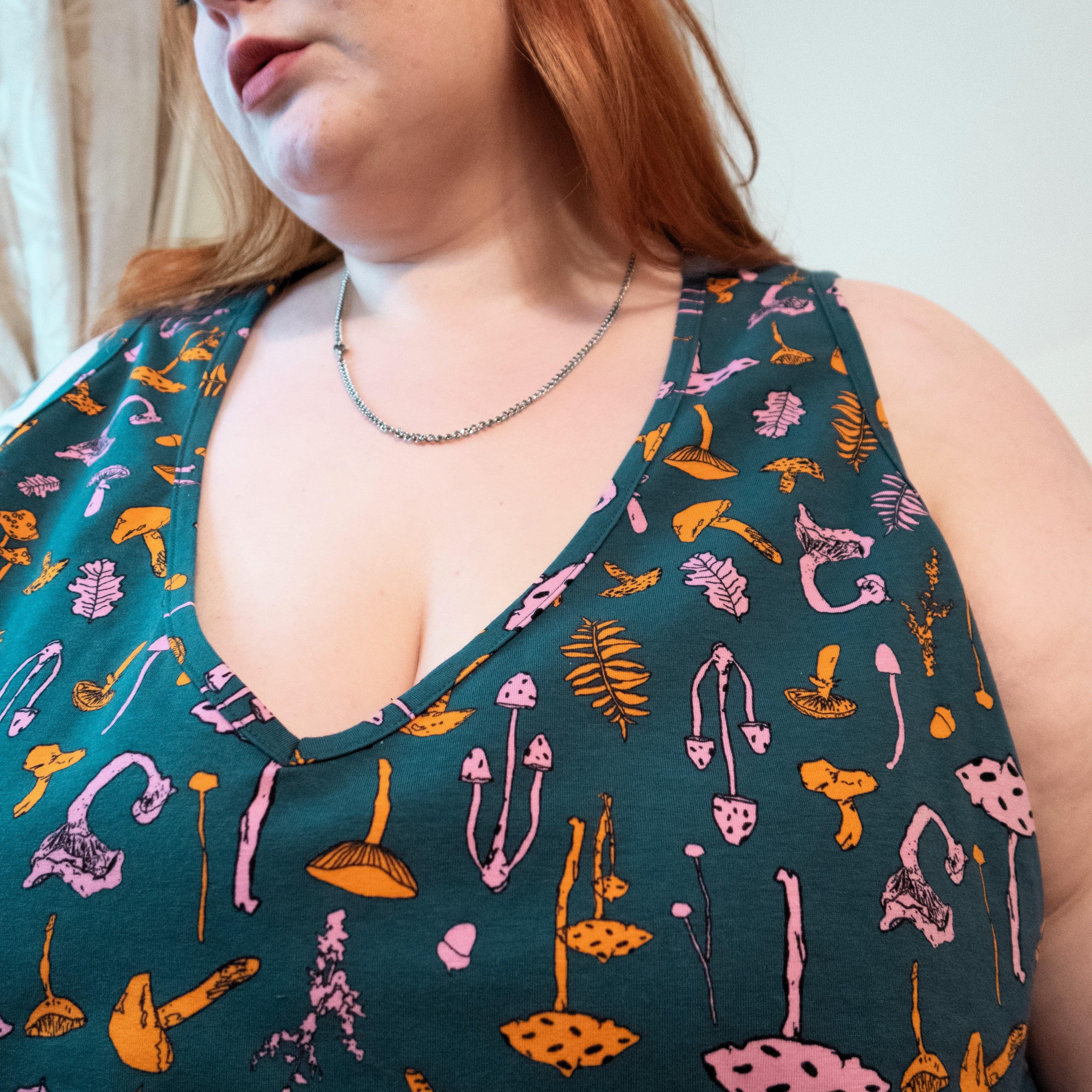 Organic Cotton PJ Vest - Mushie Patch - Zenithce