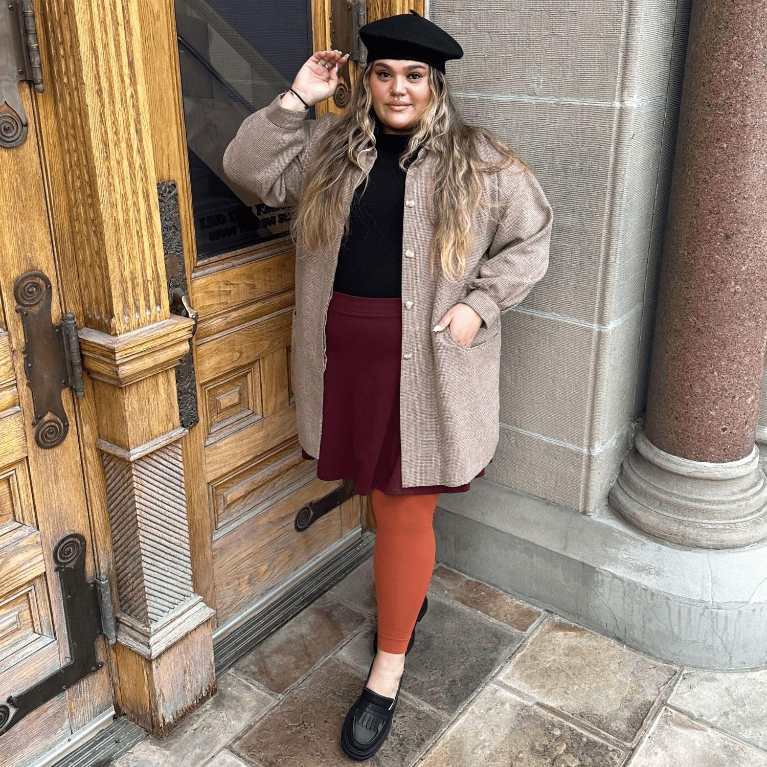 Footless Tights - Butternut - Zenithce