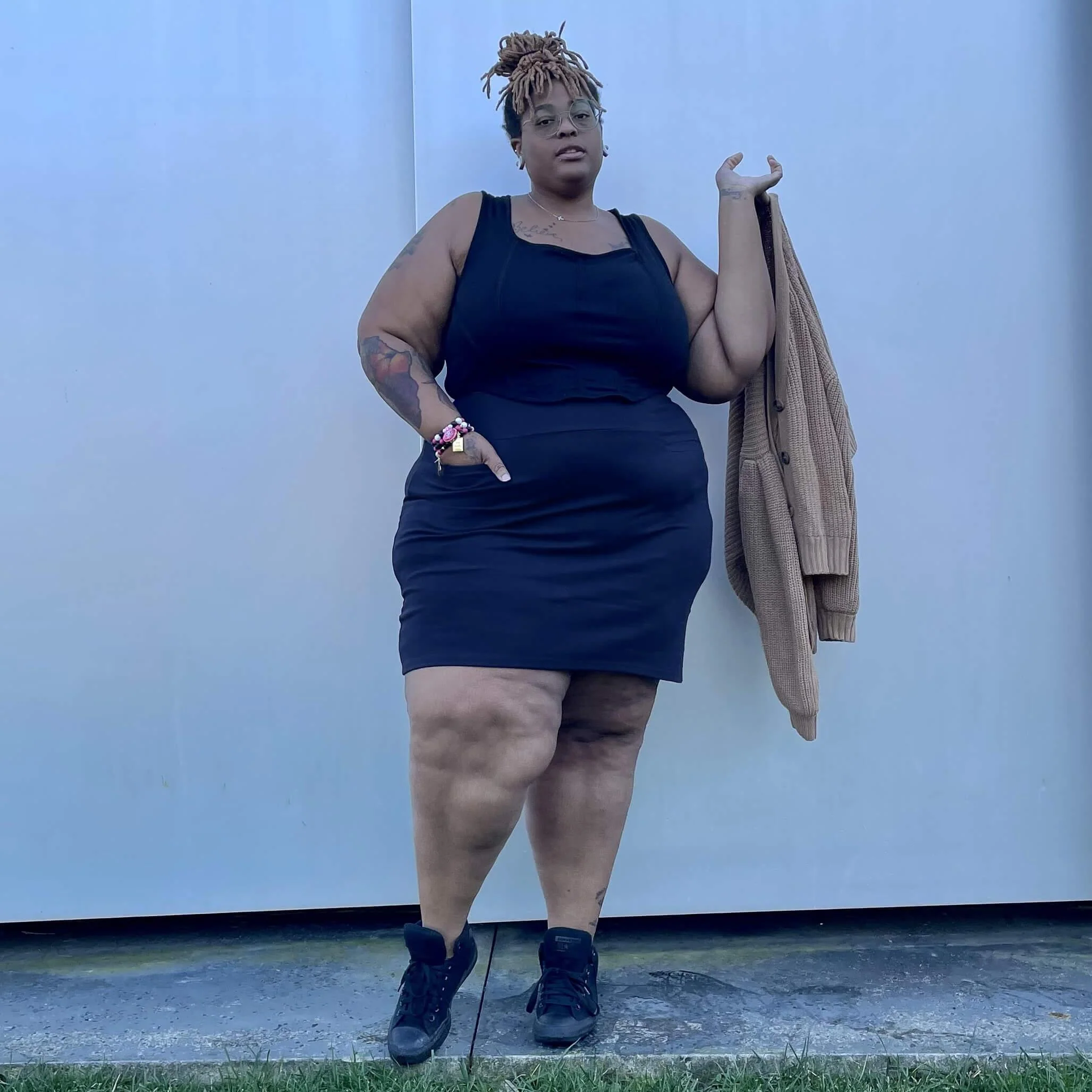 Mini Skirt - Navy - Zenithce