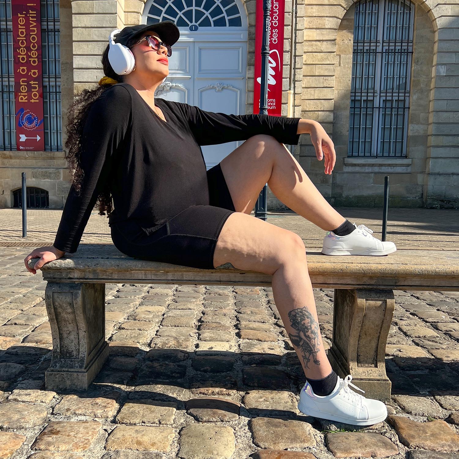 Bamboo Lounge Long Sleeve Top - Black - Zenithce