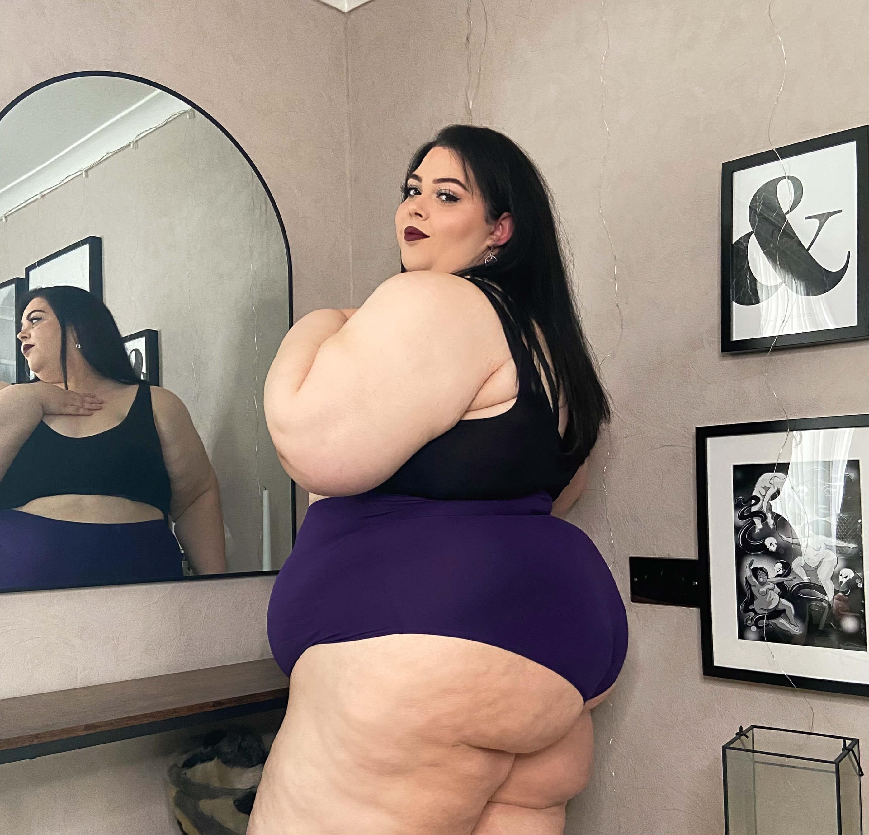 Organic Cotton Super High Waist Knickers - Suffragette Purple - Zenithce