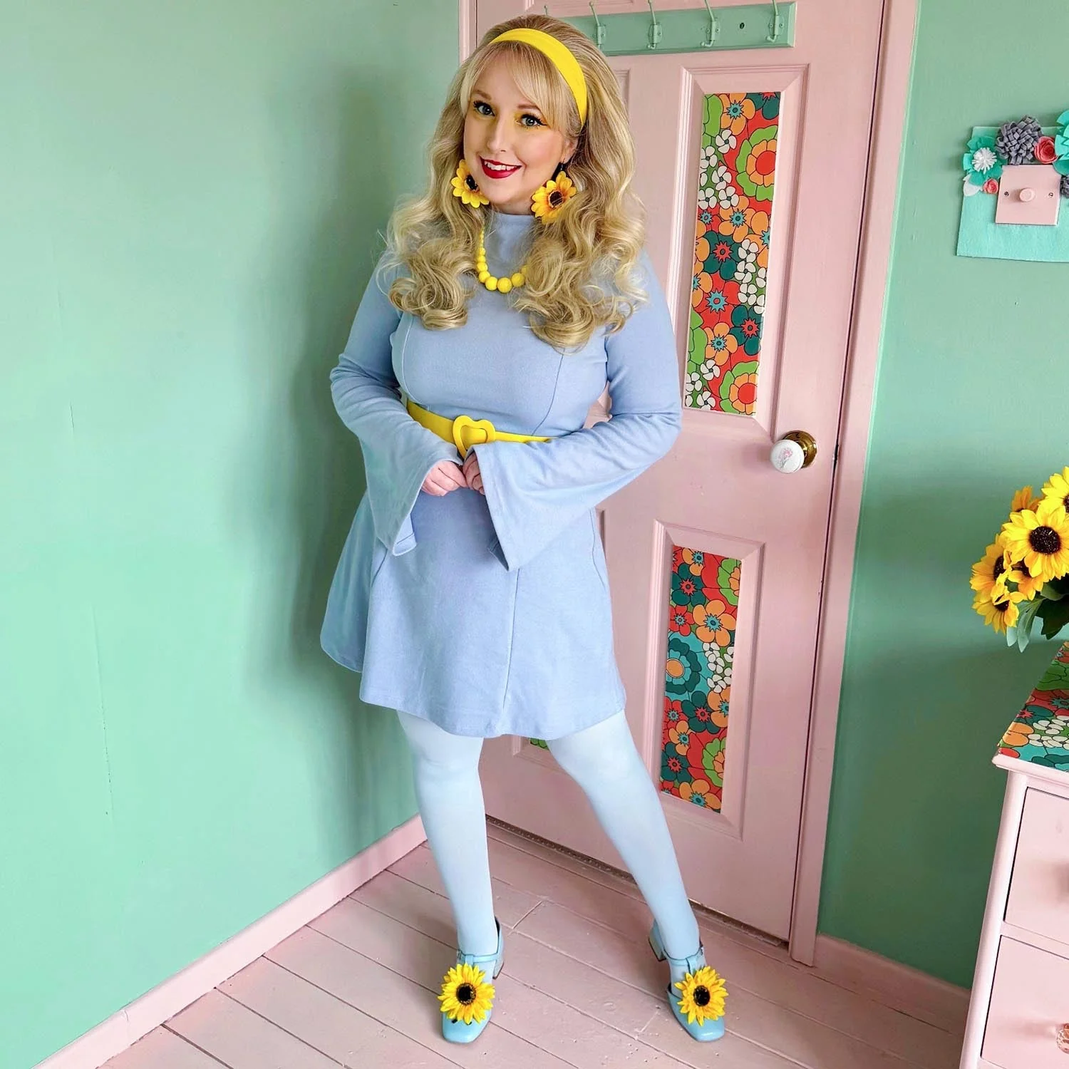 80 Denier Tights - Menthe Glacier - Zenithce