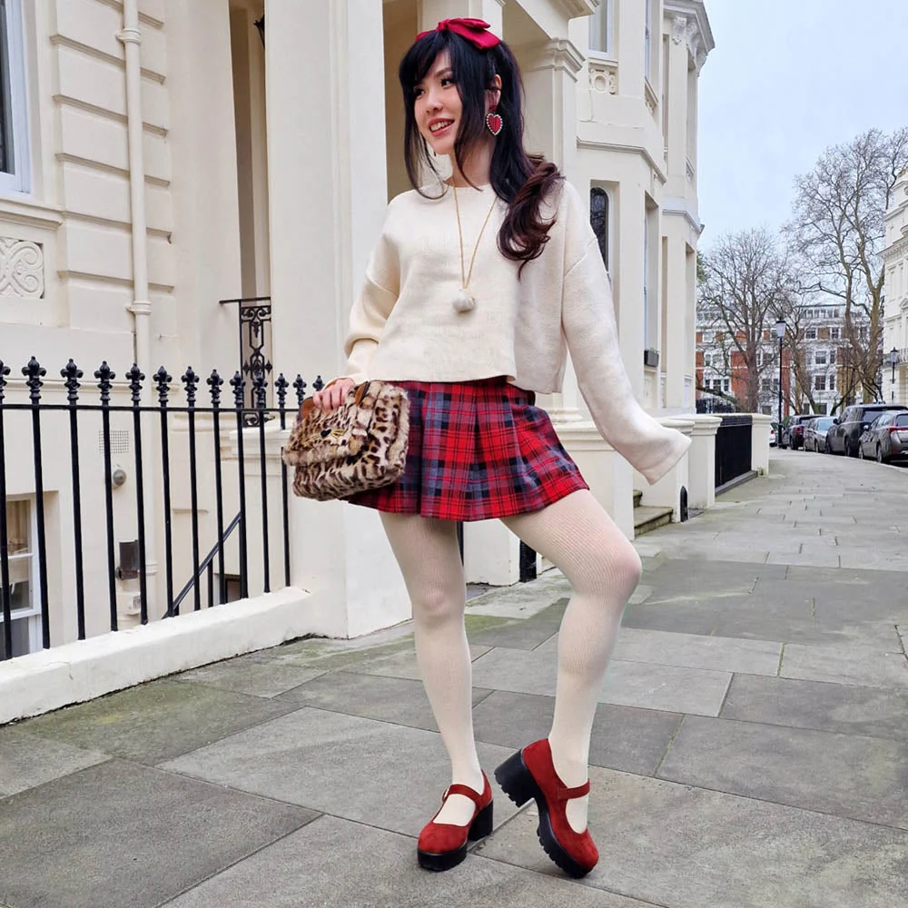 Ionic Ribbed Tights - Oatmeal - Zenithce