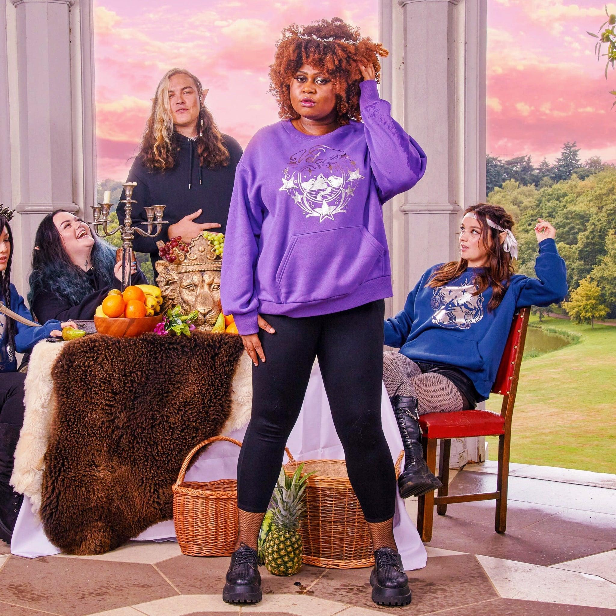 Organic Cotton ACOTAR Sweatshirt - Velaris - Zenithce