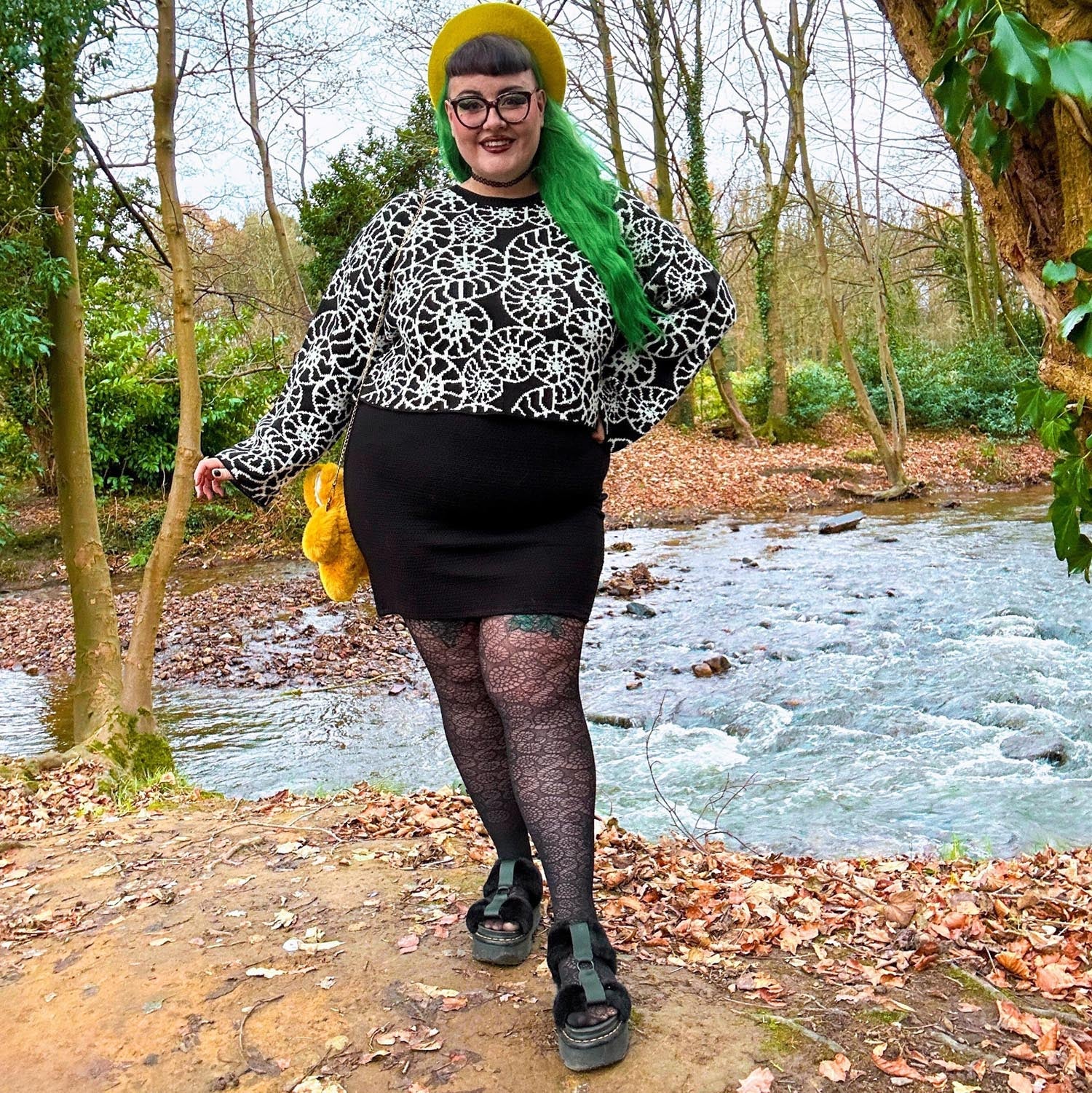 Mini Pencil Skirt - Archean - Zenithce