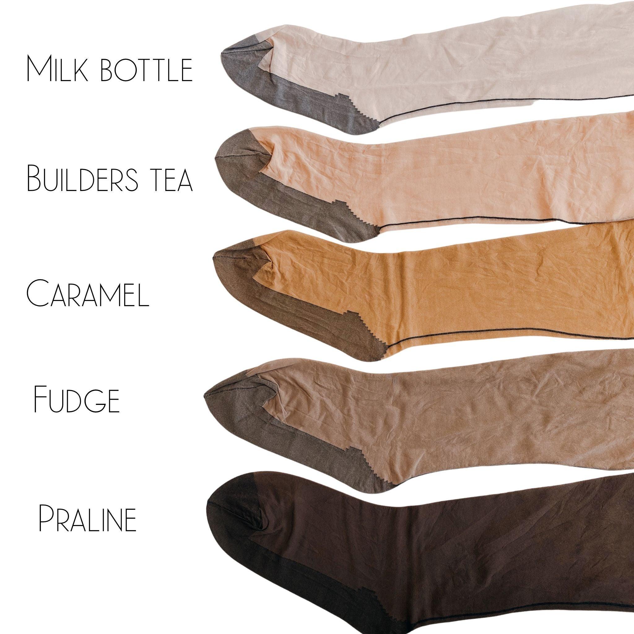 Columbia Stockings - Caramel Latte - Zenithce