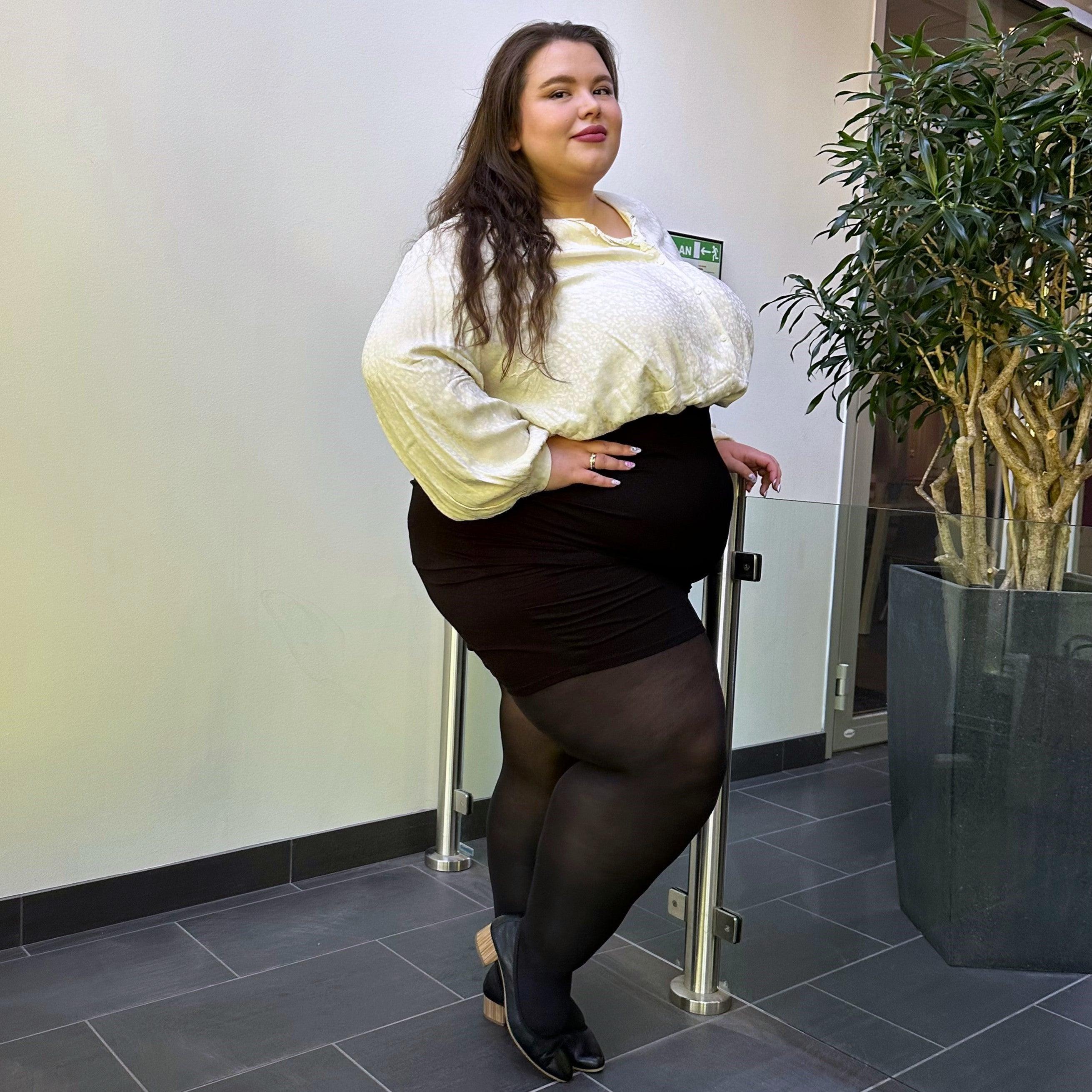 Huggy Light Compression Tights - Black - Zenithce