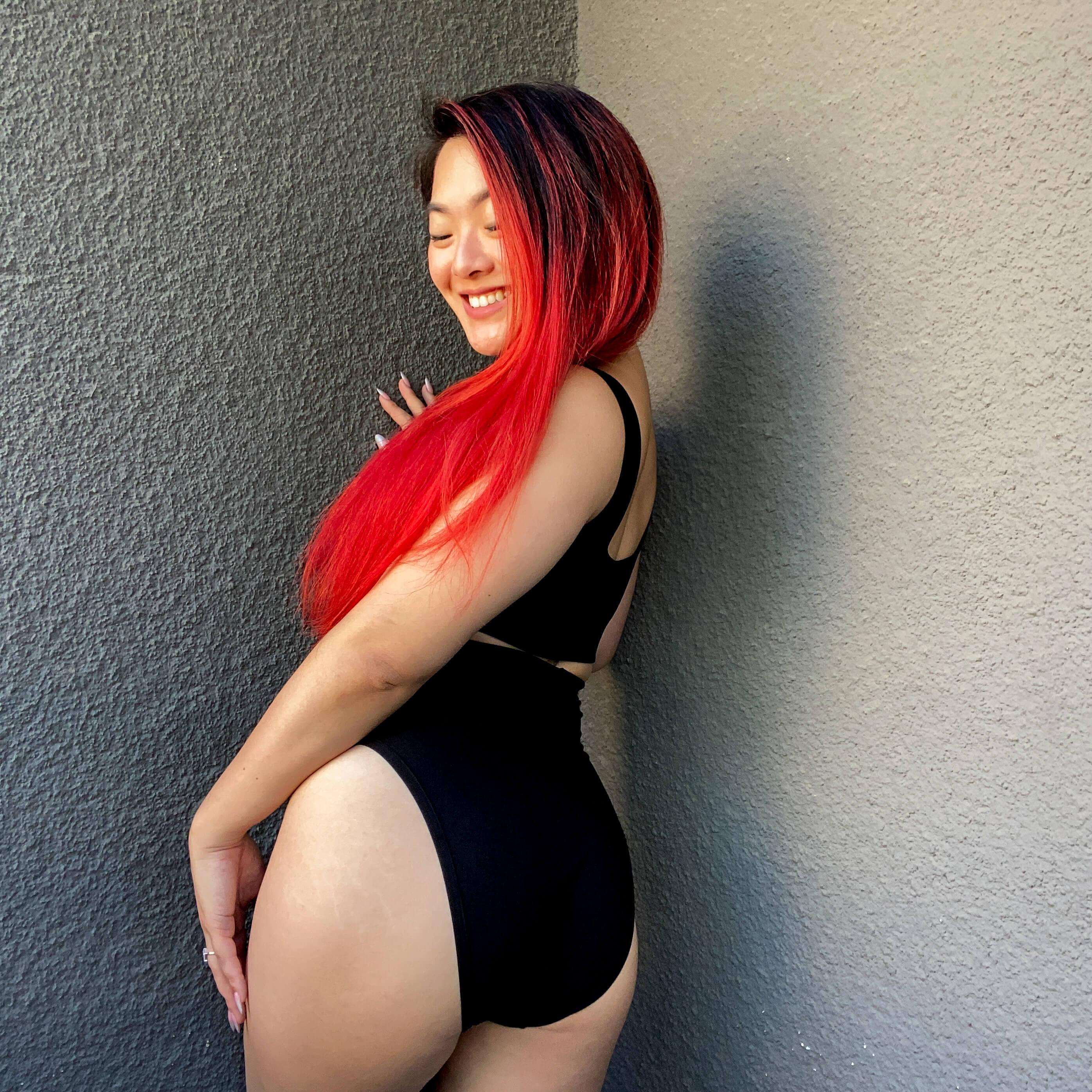 Super High Leg Knickers - 3 Pairs in Black - Zenithce