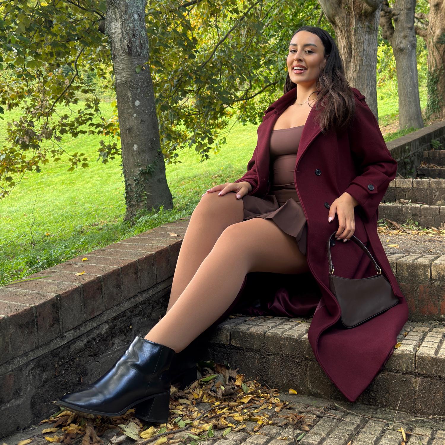 80 Denier Tights - Mocha - Zenithce