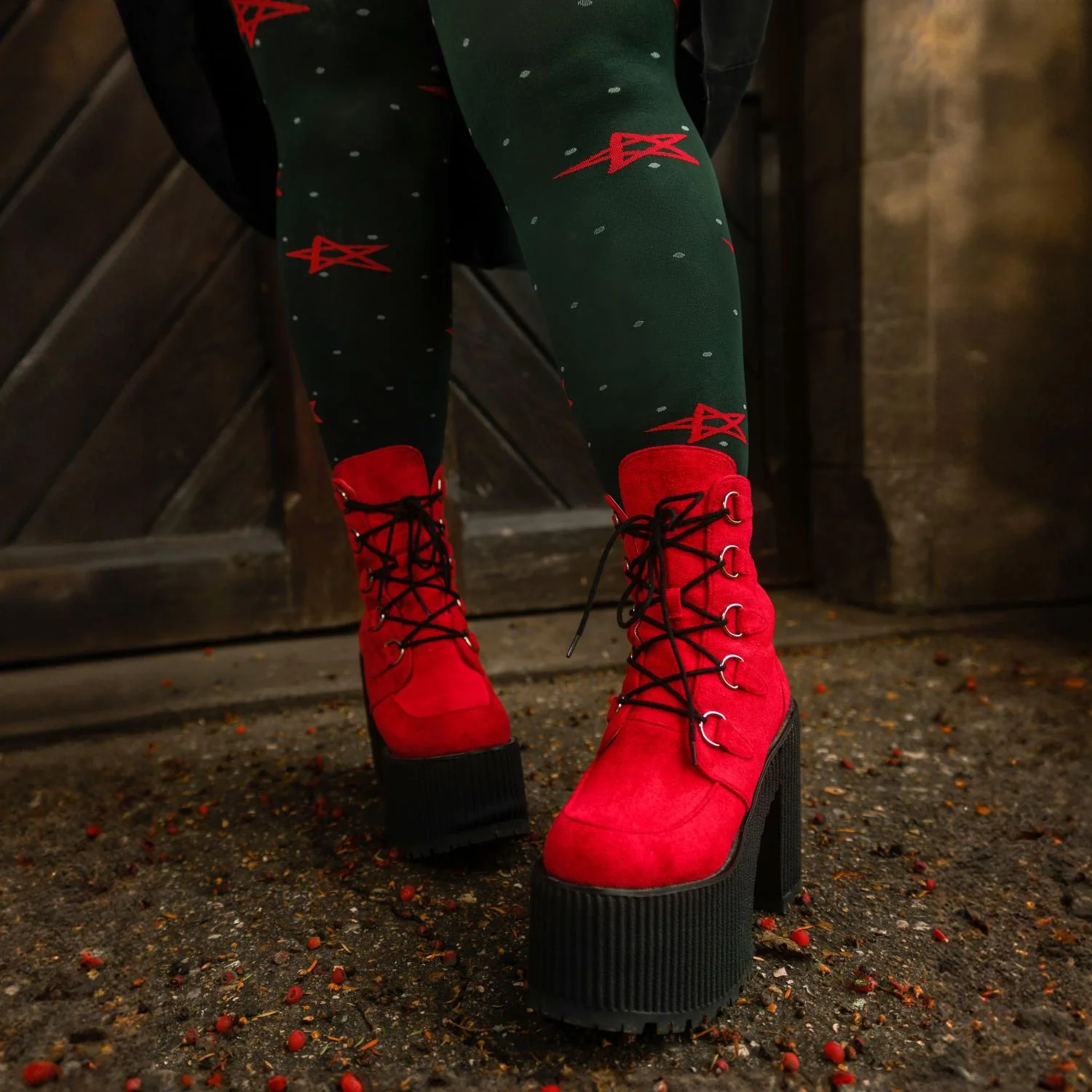 Christmas Tights - Woodland Magick - Zenithce