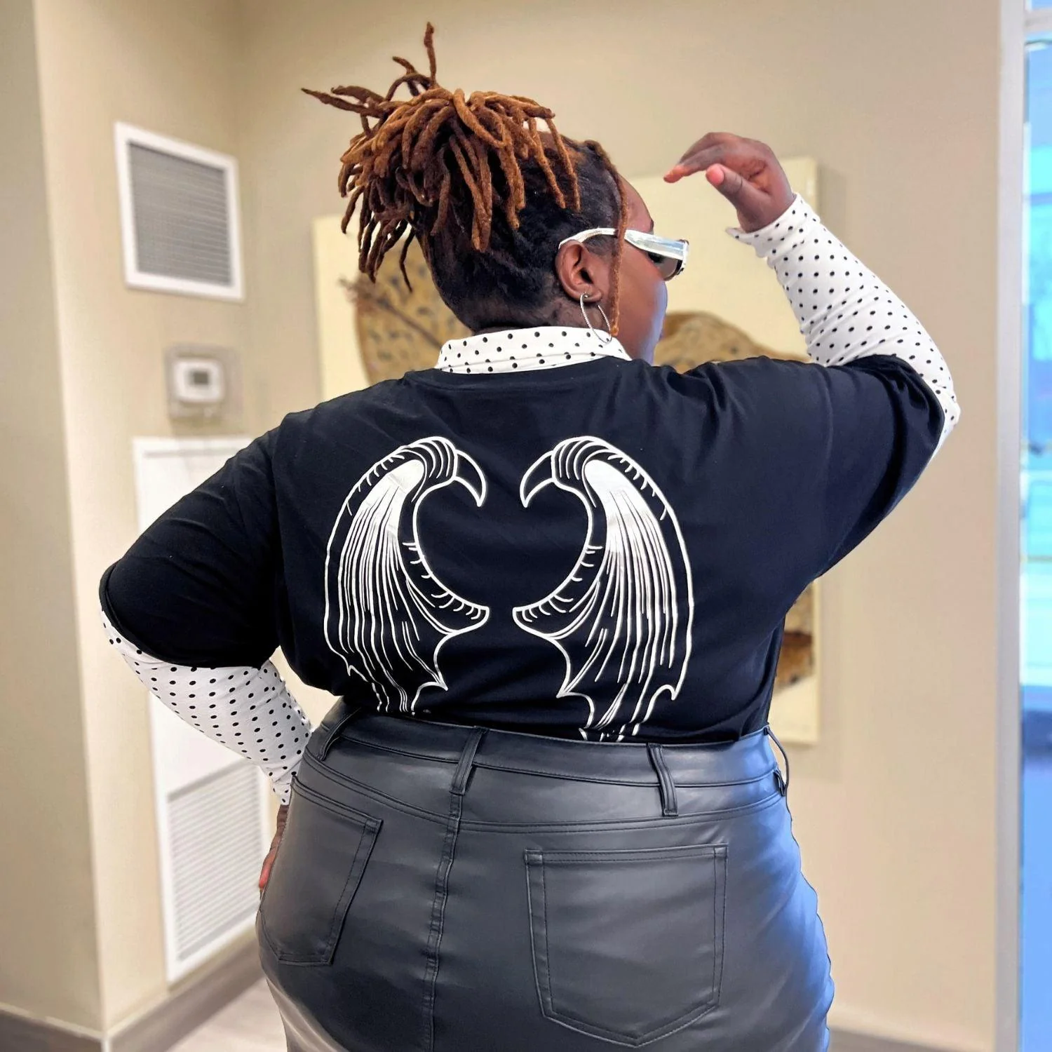 Organic Cotton ACOTAR T-Shirt - Wing Span - Zenithce