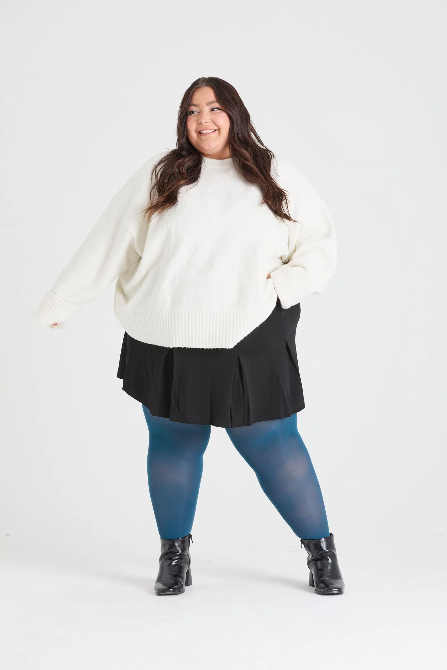 50 Denier Tights - Bone China - Zenithce