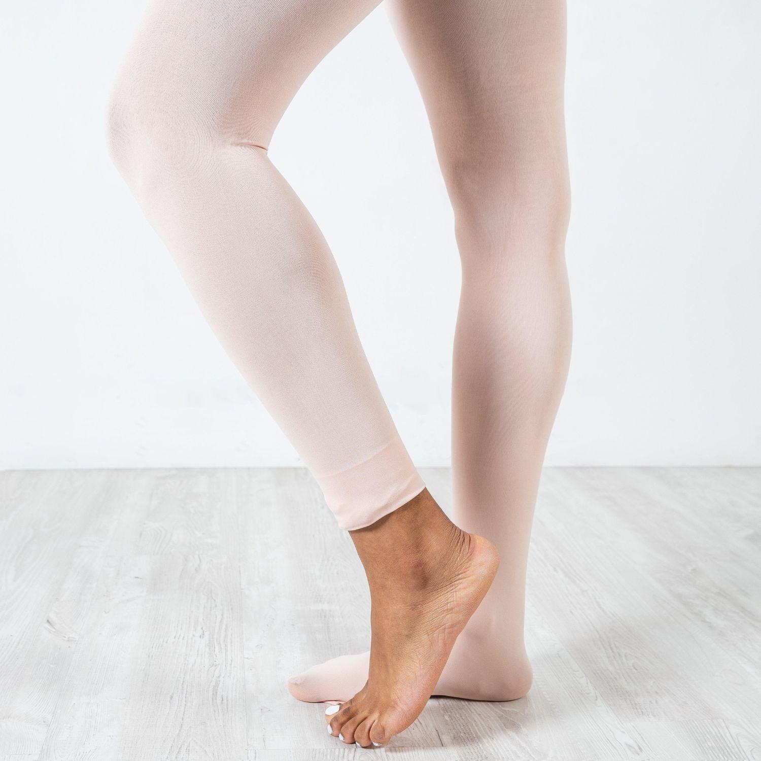 Convertible Dance Tights - Pink - Zenithce