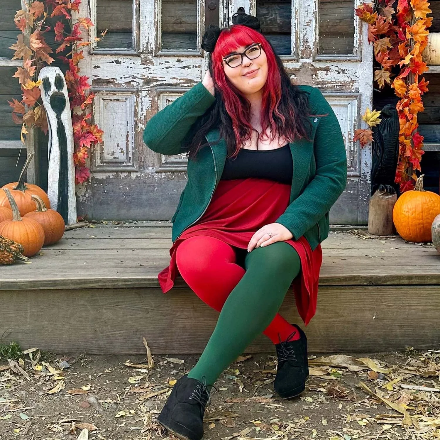 Duo Tights - Bottled Delight - Zenithce