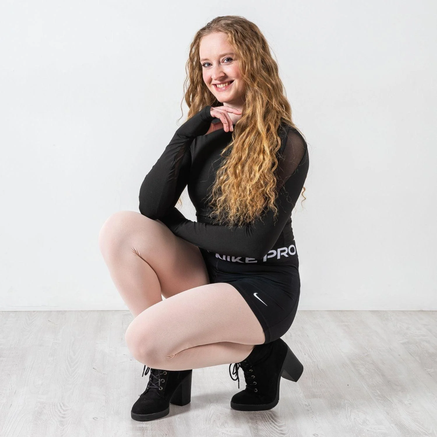 Convertible Dance Tights - Pink - Zenithce