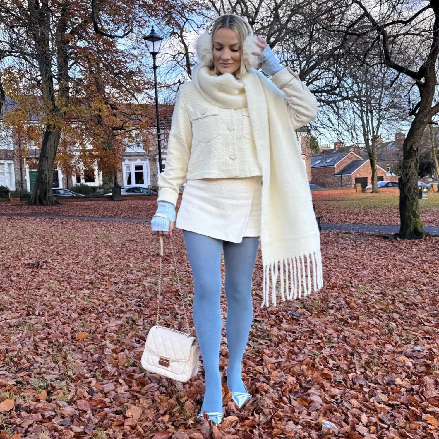 Bamboo Tights - Denim - Zenithce