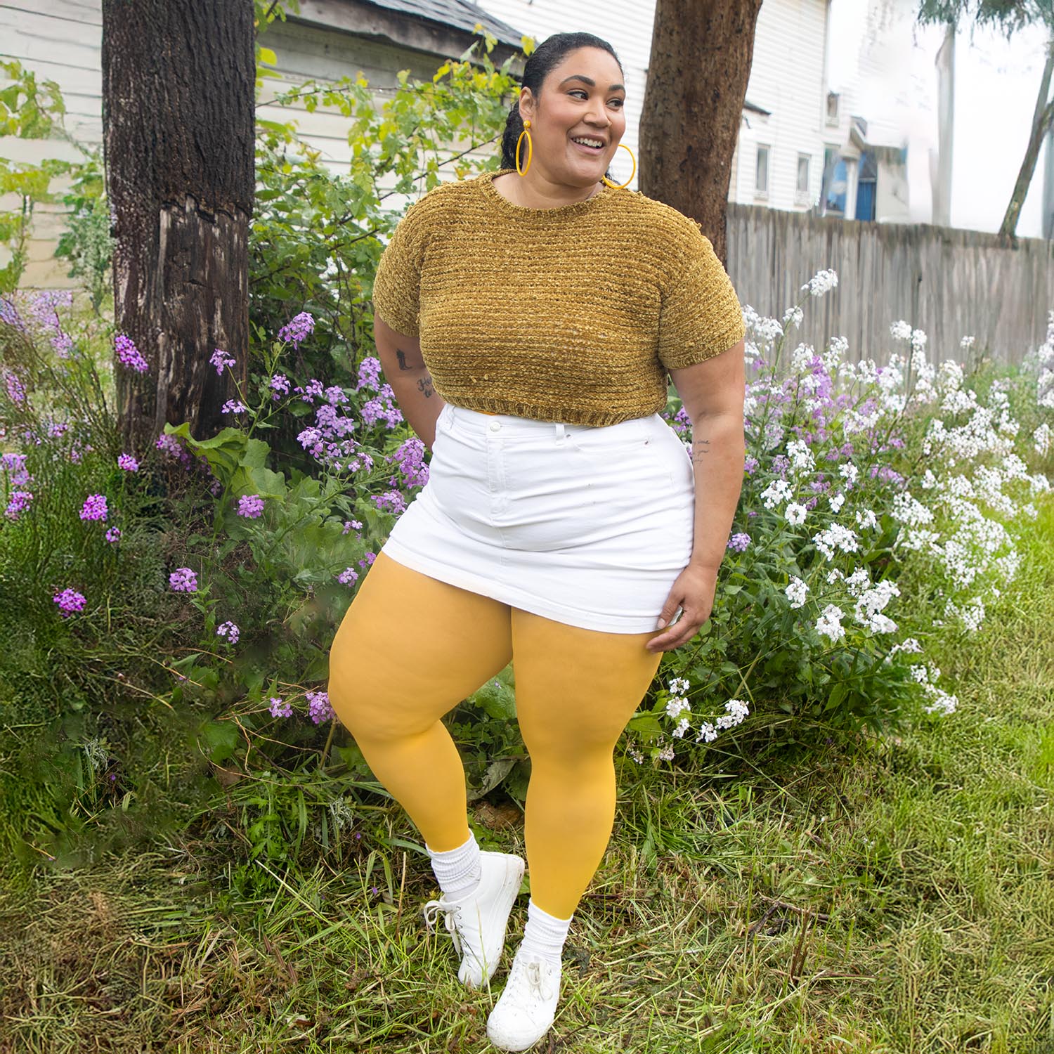 50 Denier Tights - Mimosa - Zenithce