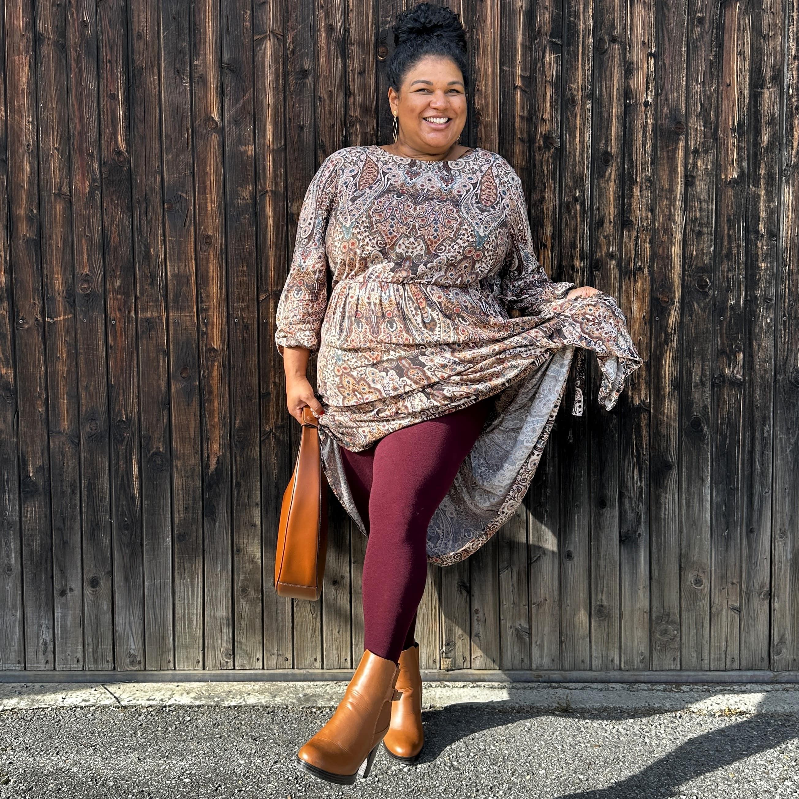 Merino Wool Tights - Red Velvet Cake - Zenithce