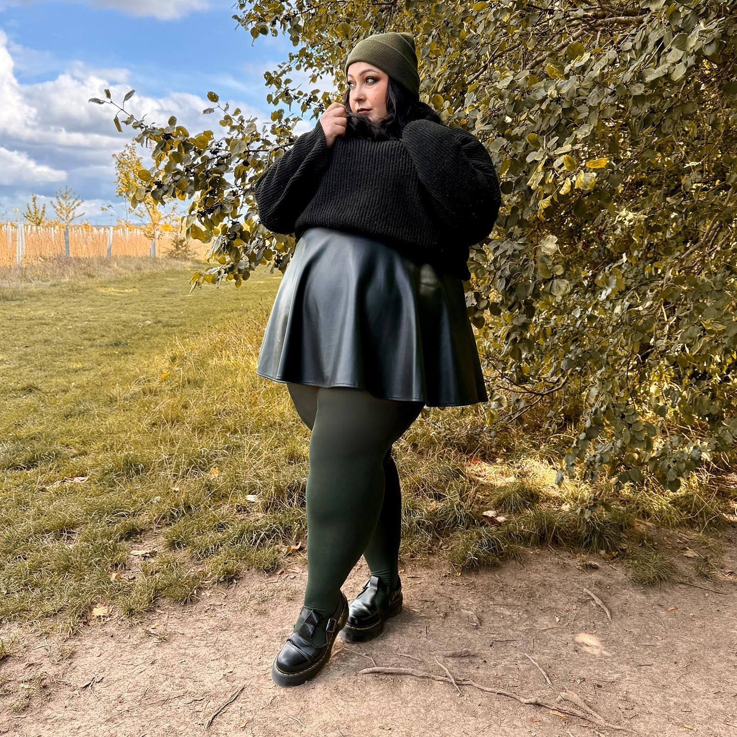 80 Denier Tights - Crocodile - Zenithce