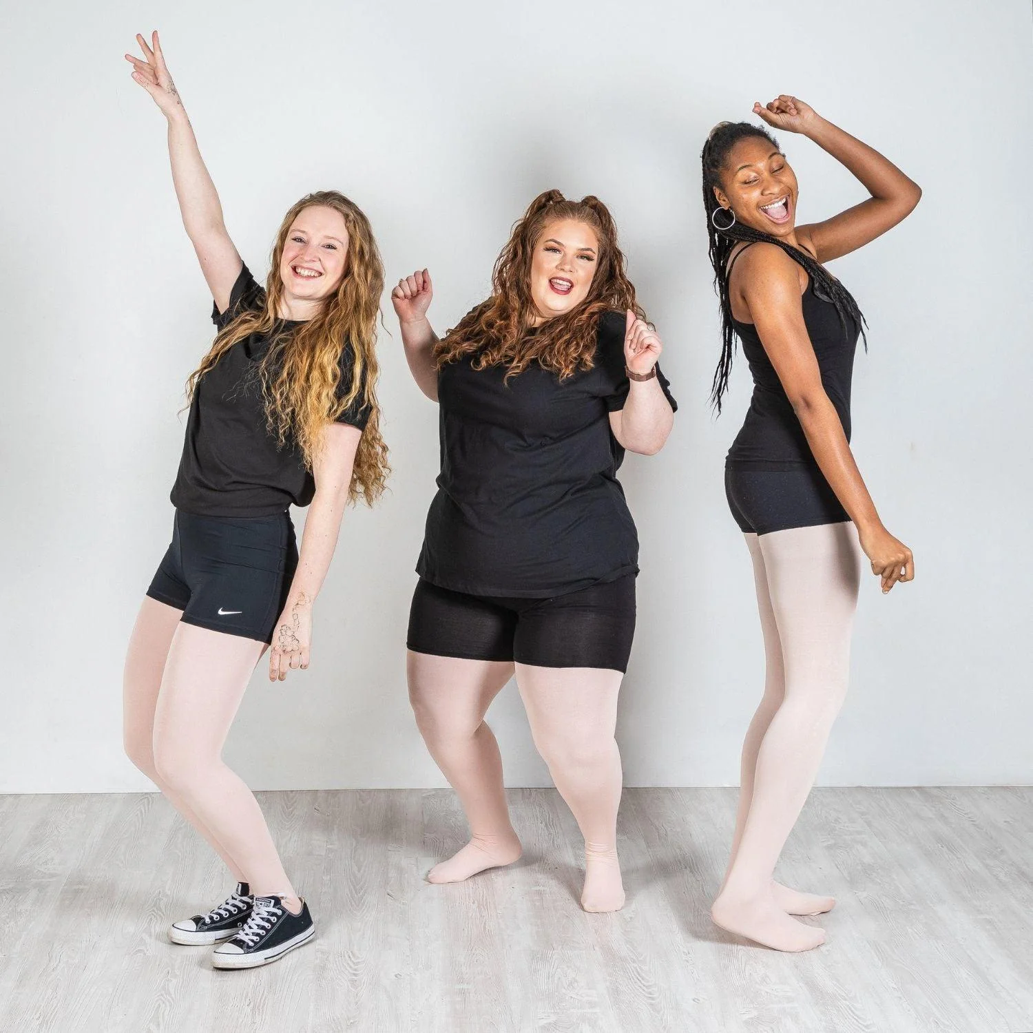 Convertible Dance Tights - Pink - Zenithce