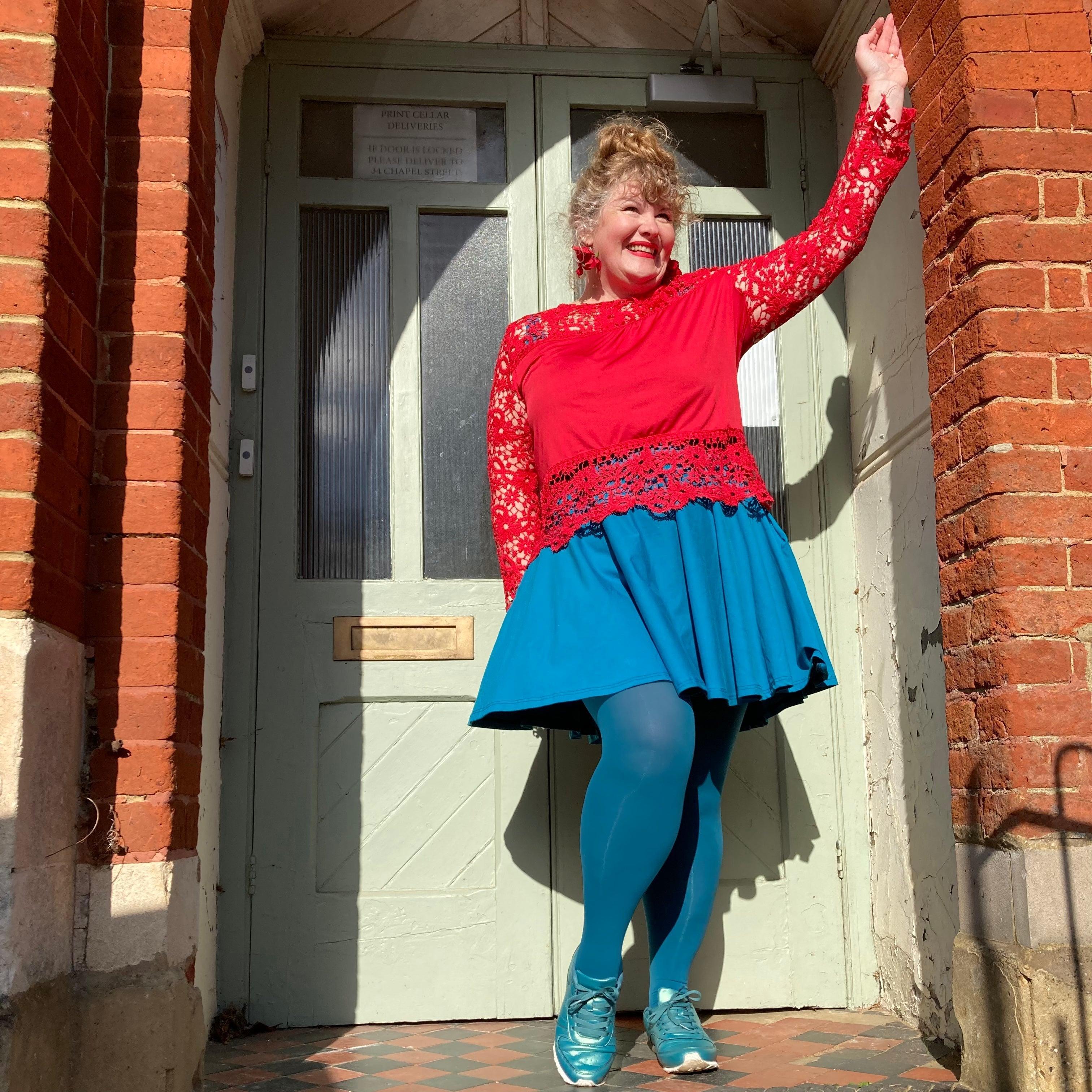 80 Denier Tights - Blueberry Muffin - Zenithce