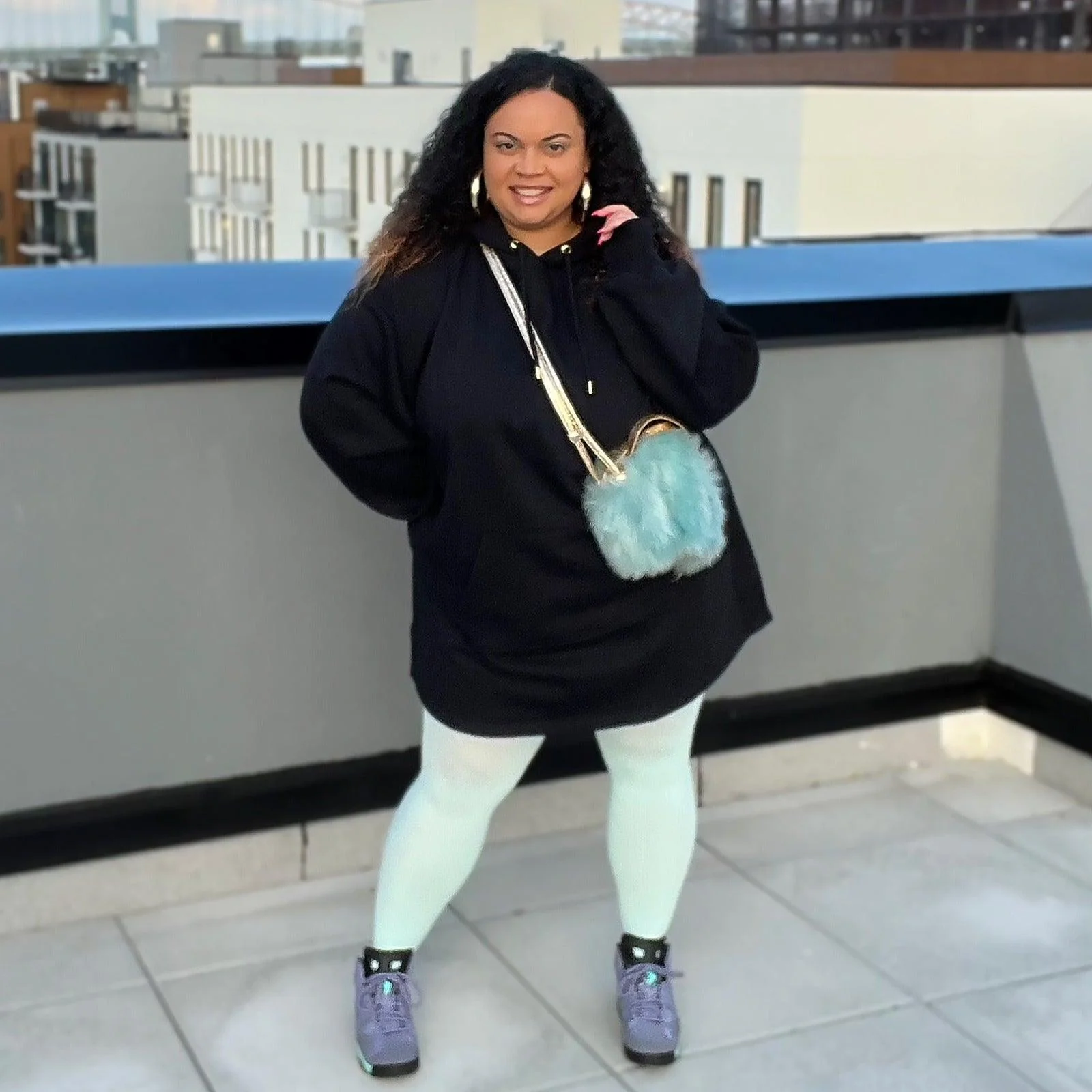 Organic Cotton Longline Hoodie - Zenithce