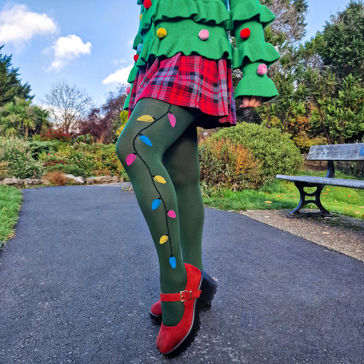 Christmas Tights - Fairy Lights - Zenithce