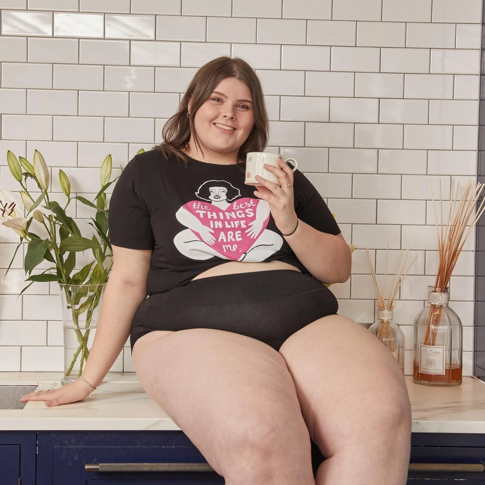 Full Brief Knickers - 3 Pairs in Black - Zenithce