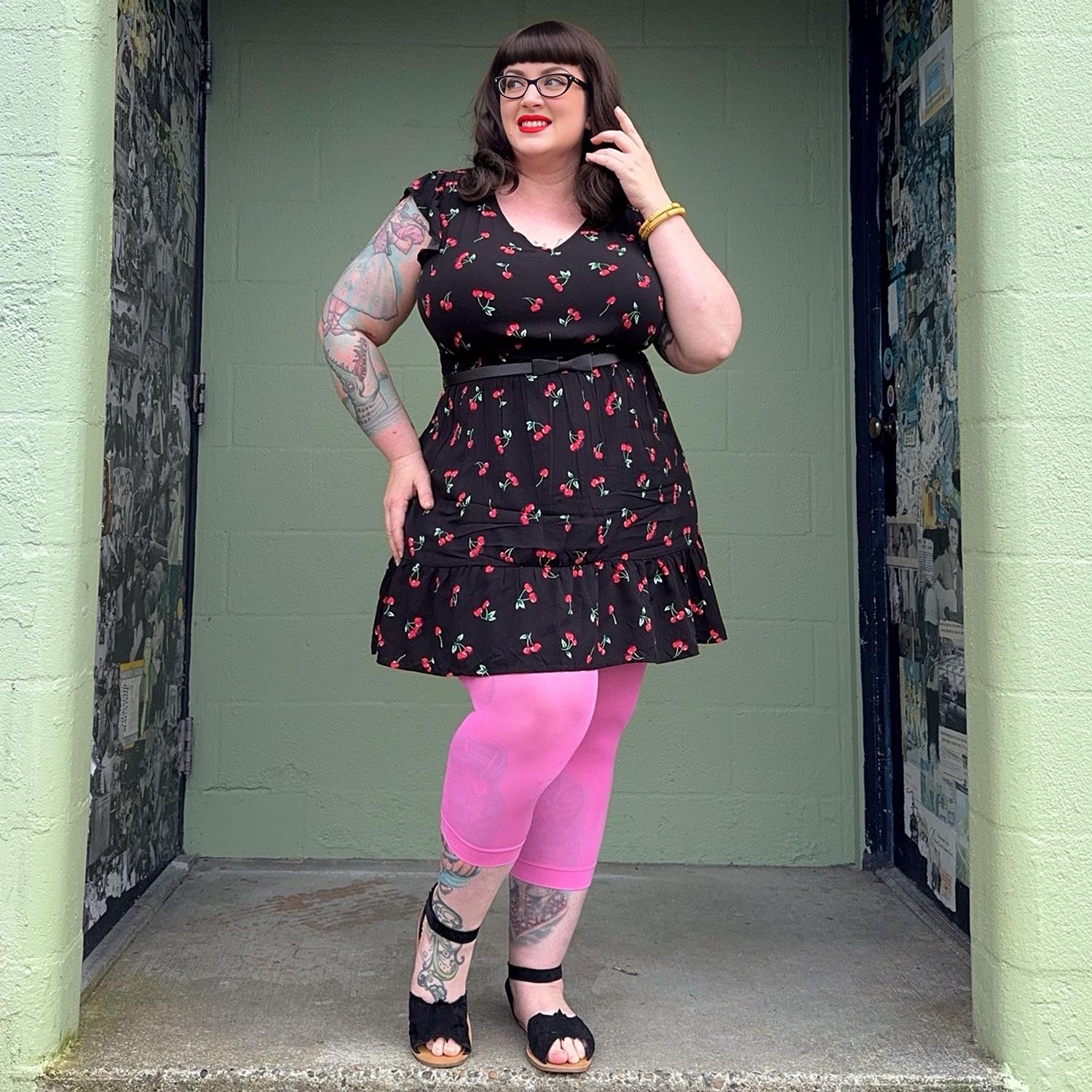 Stay Cool Capri Tights - Pink Lady - Zenithce