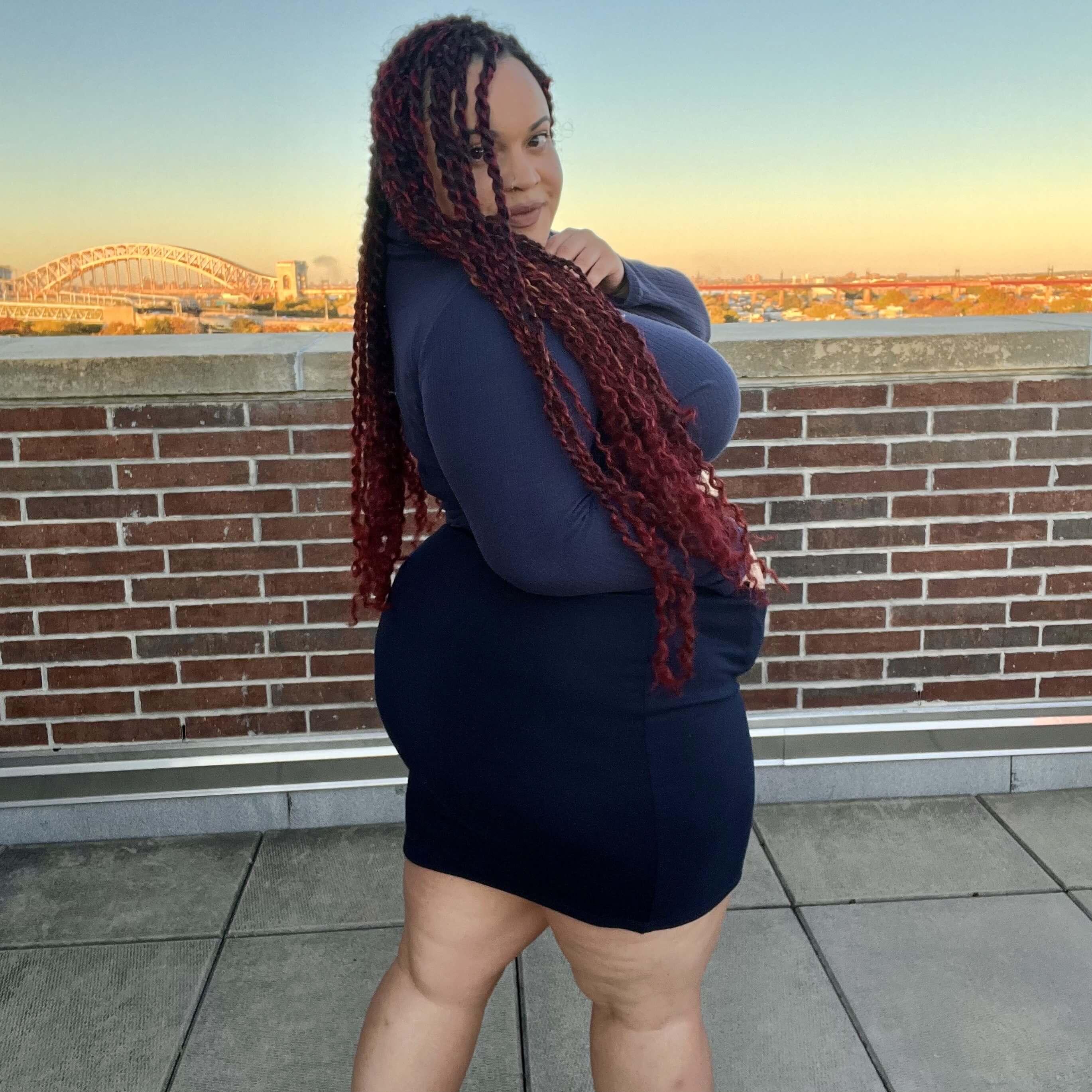 Mini Skirt - Navy - Zenithce