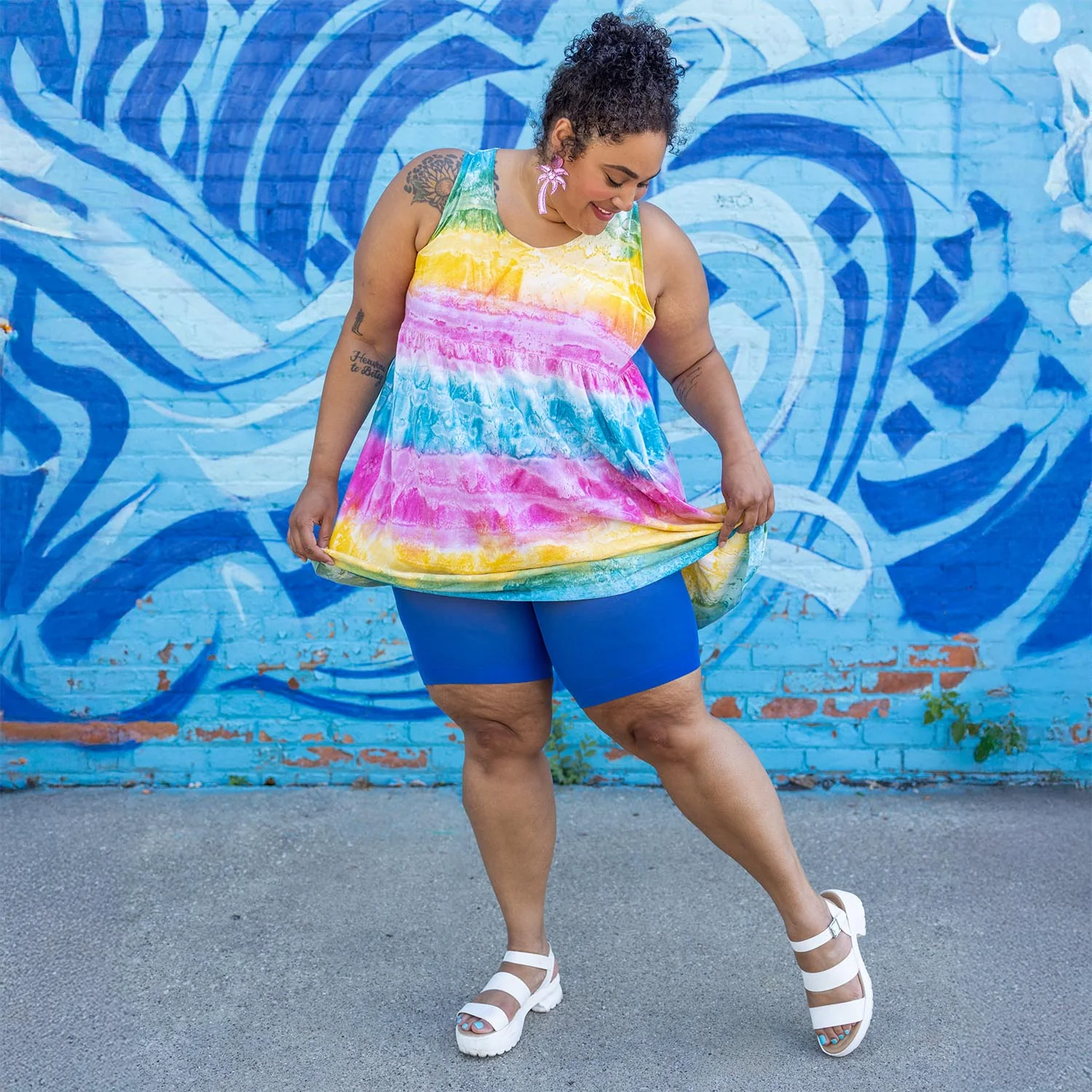 Stay Cool Chub Rub Shorts - Dolce Blue - Zenithce