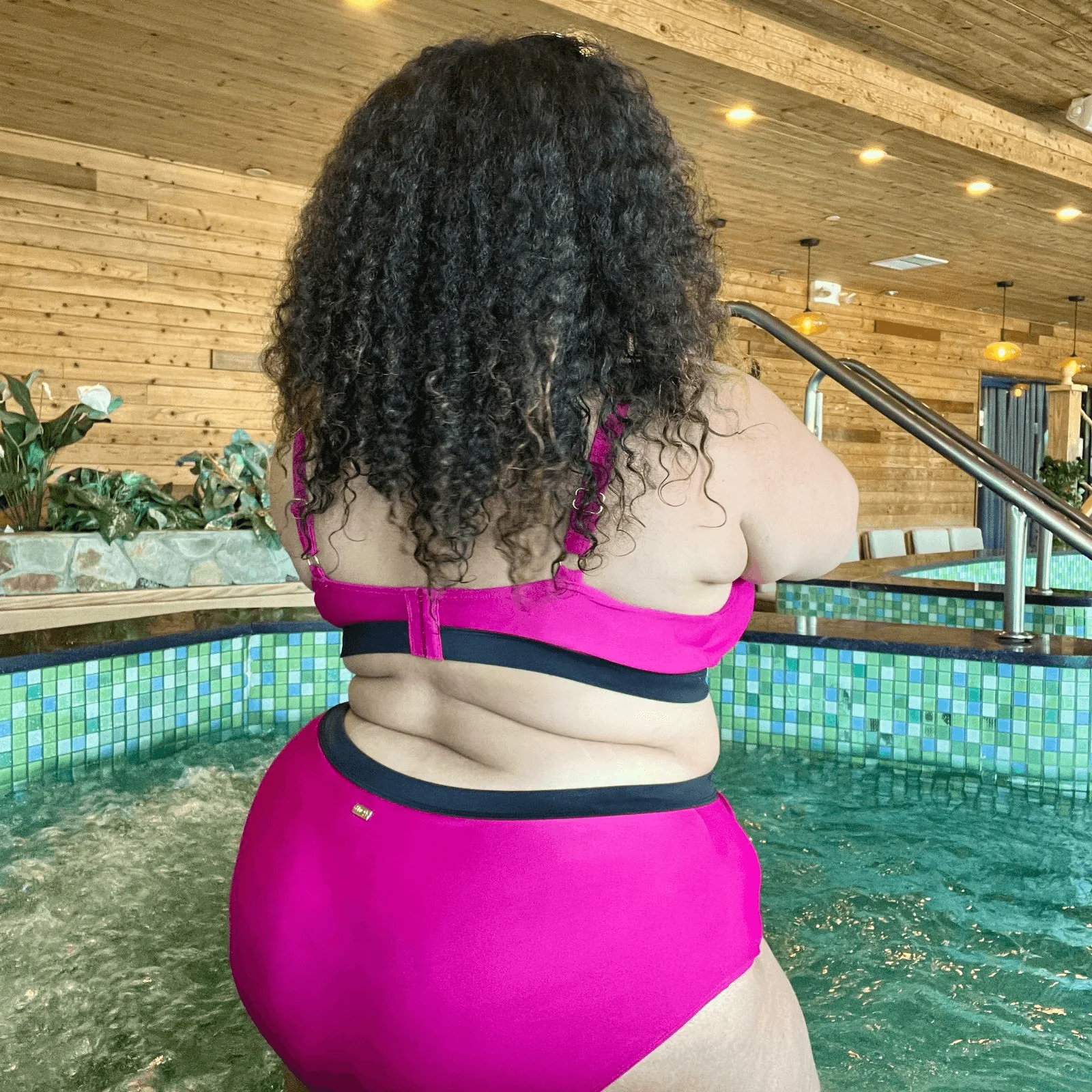 Hasta La Vista Bikini Top - Hot Pink - Zenithce