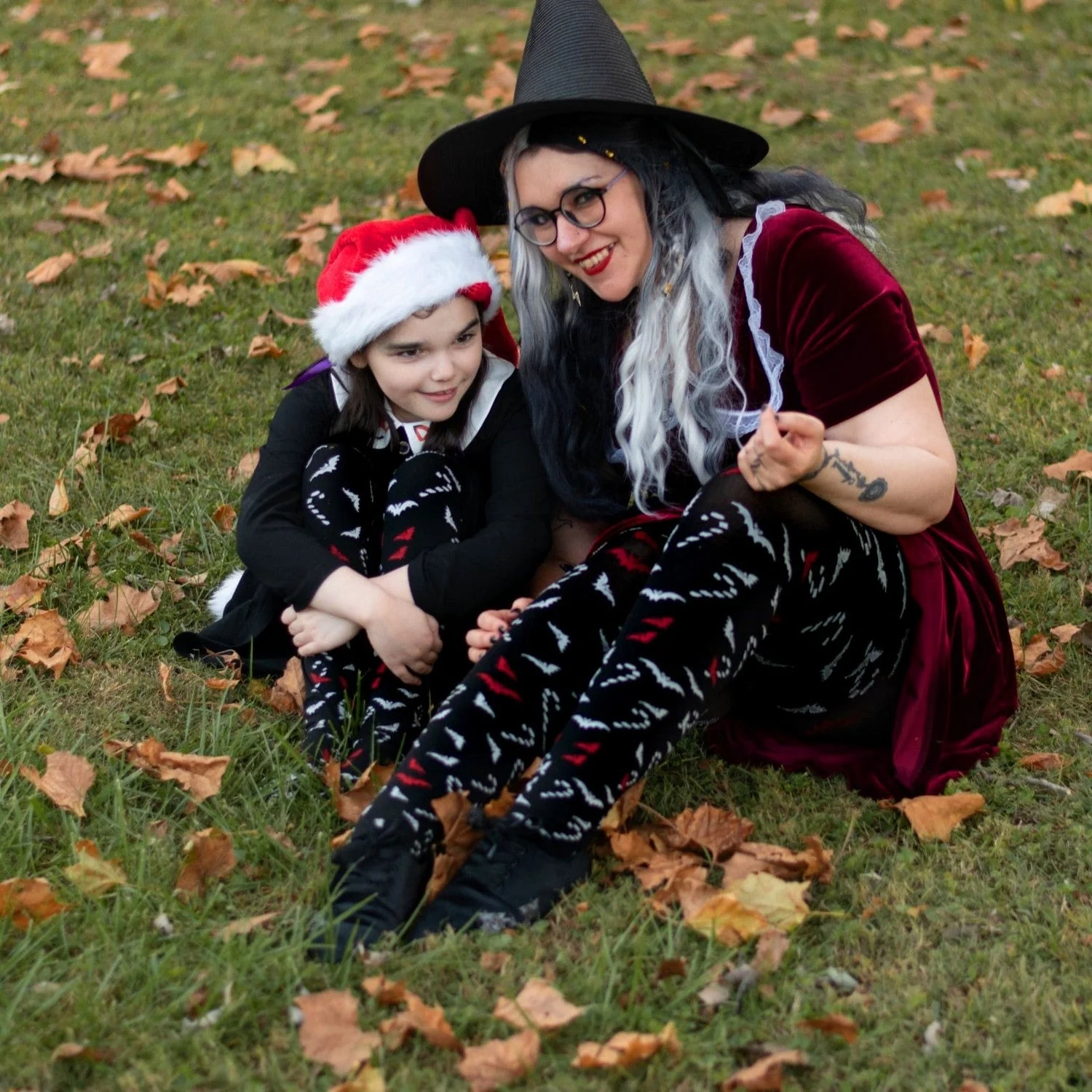 Tween Tights - Bad Santa - Zenithce