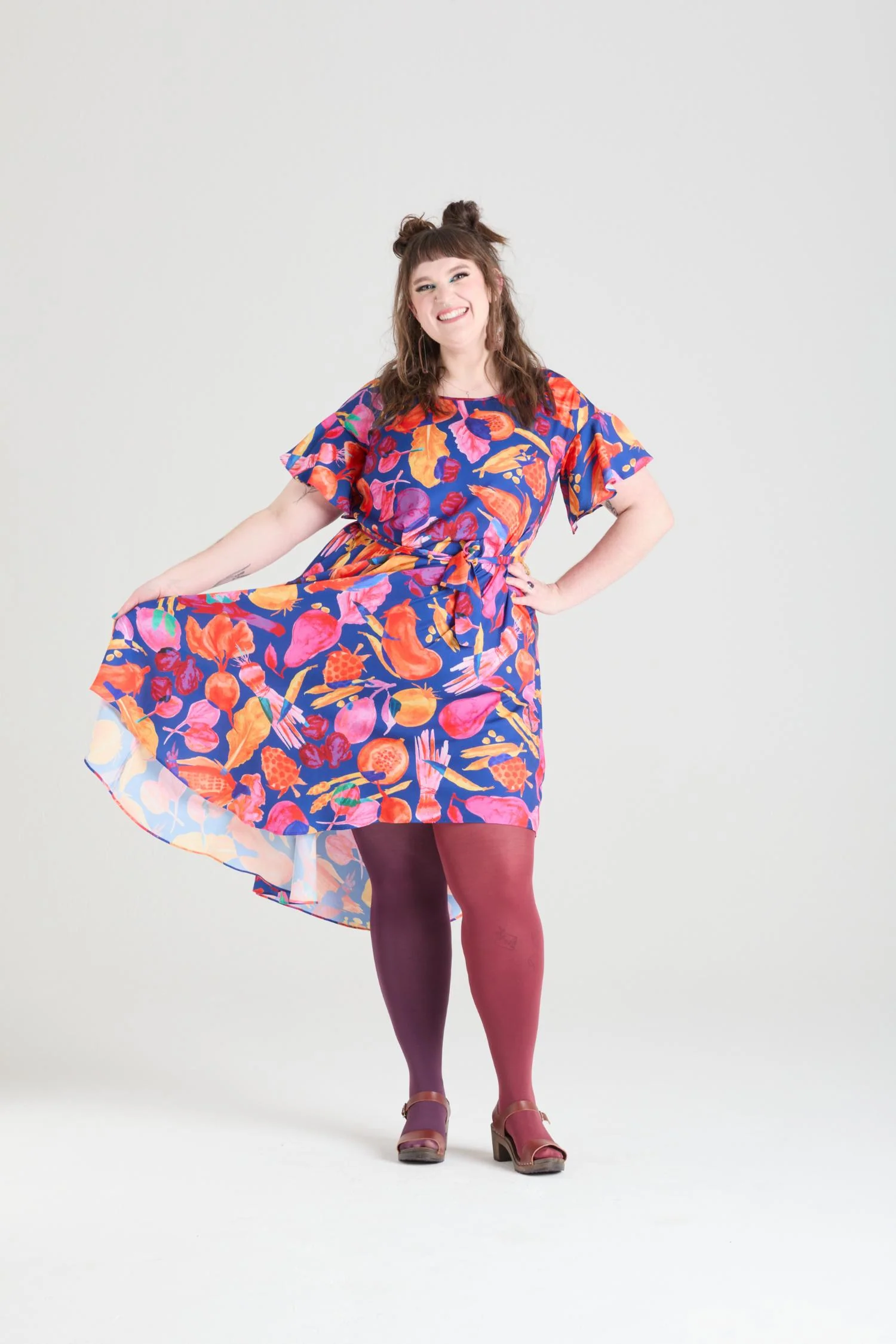 Duo Tights - Plurgundy - Zenithce