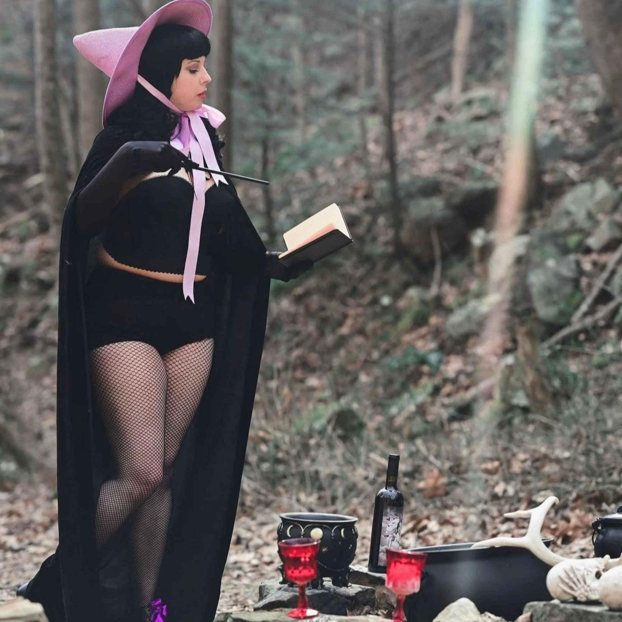 Fishies Fishnets - Black - Zenithce