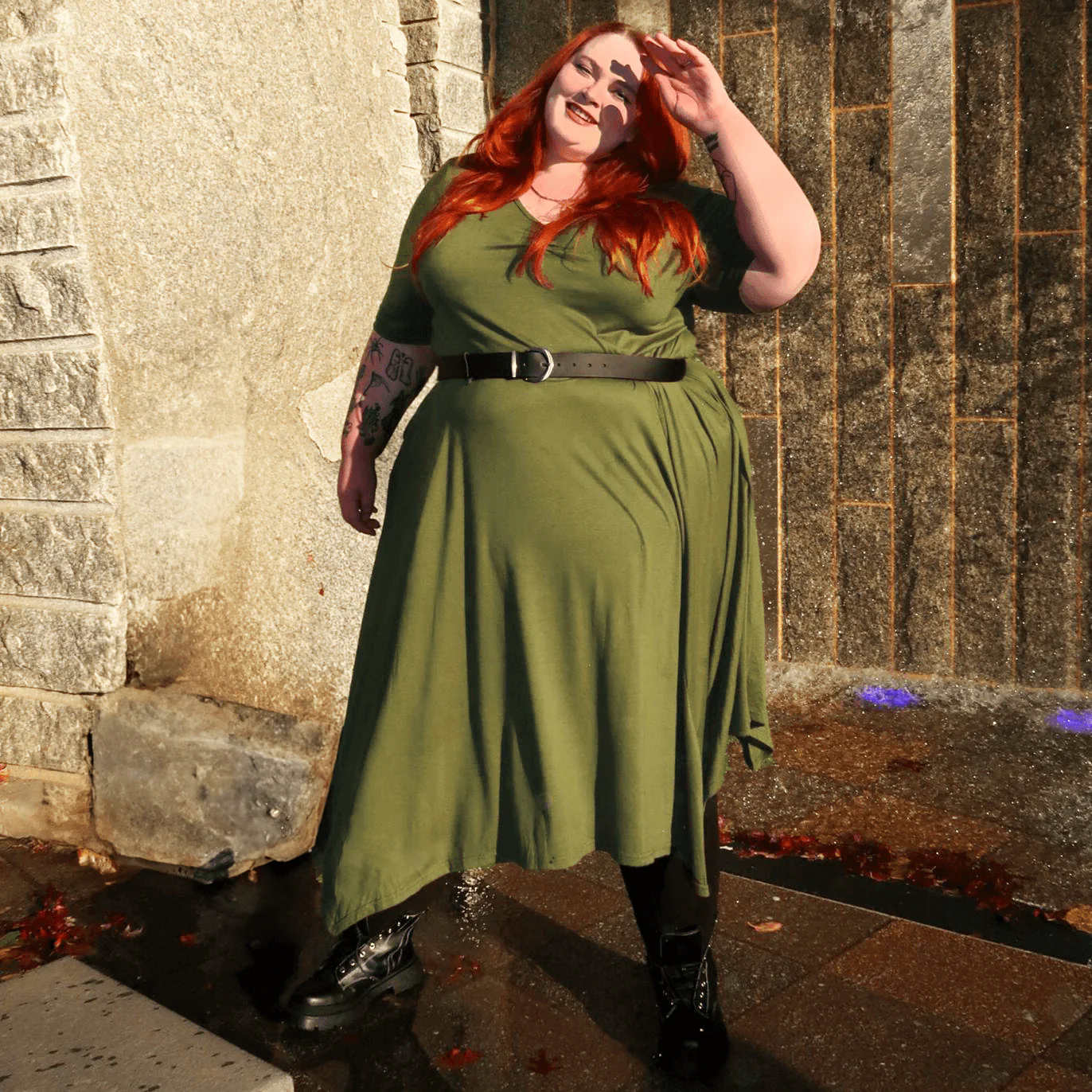 Vegan Leather Waist Belt - Silver - Zenithce