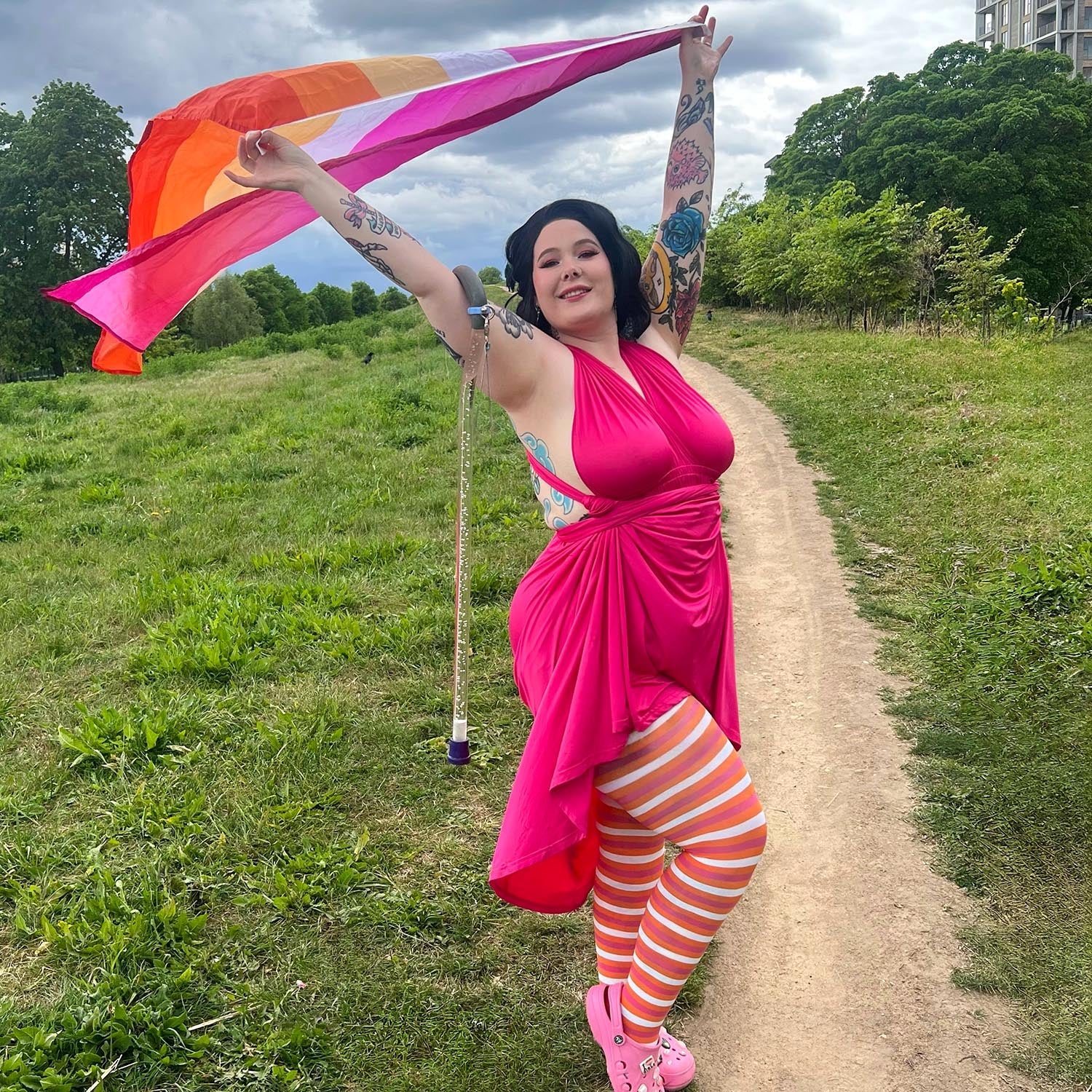 Pride Tights - Ruby - Zenithce