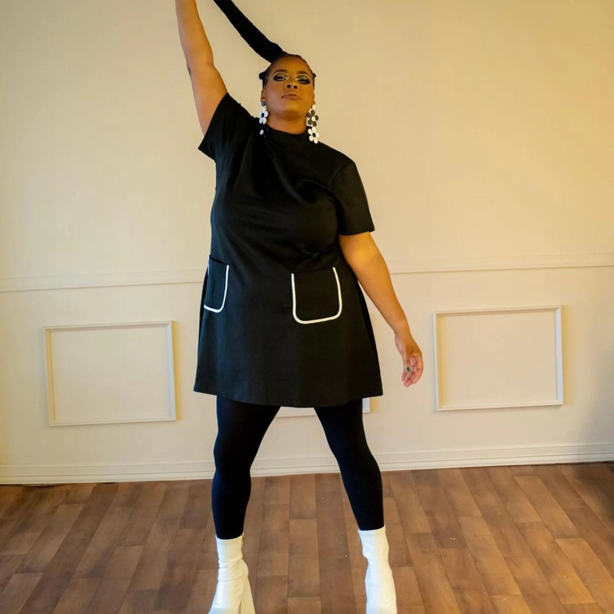 80 Denier Tights - Black - Zenithce