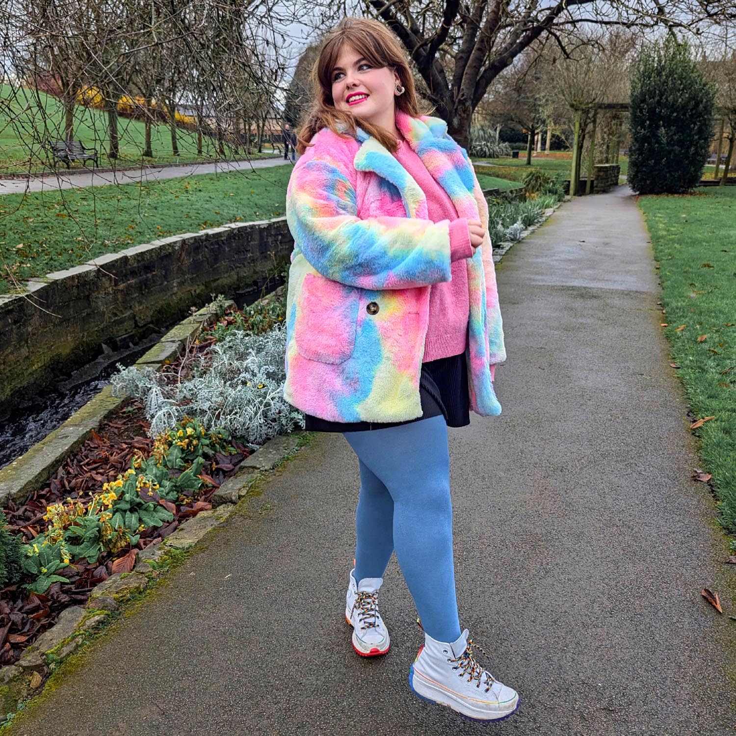 Bamboo Tights - Denim - Zenithce