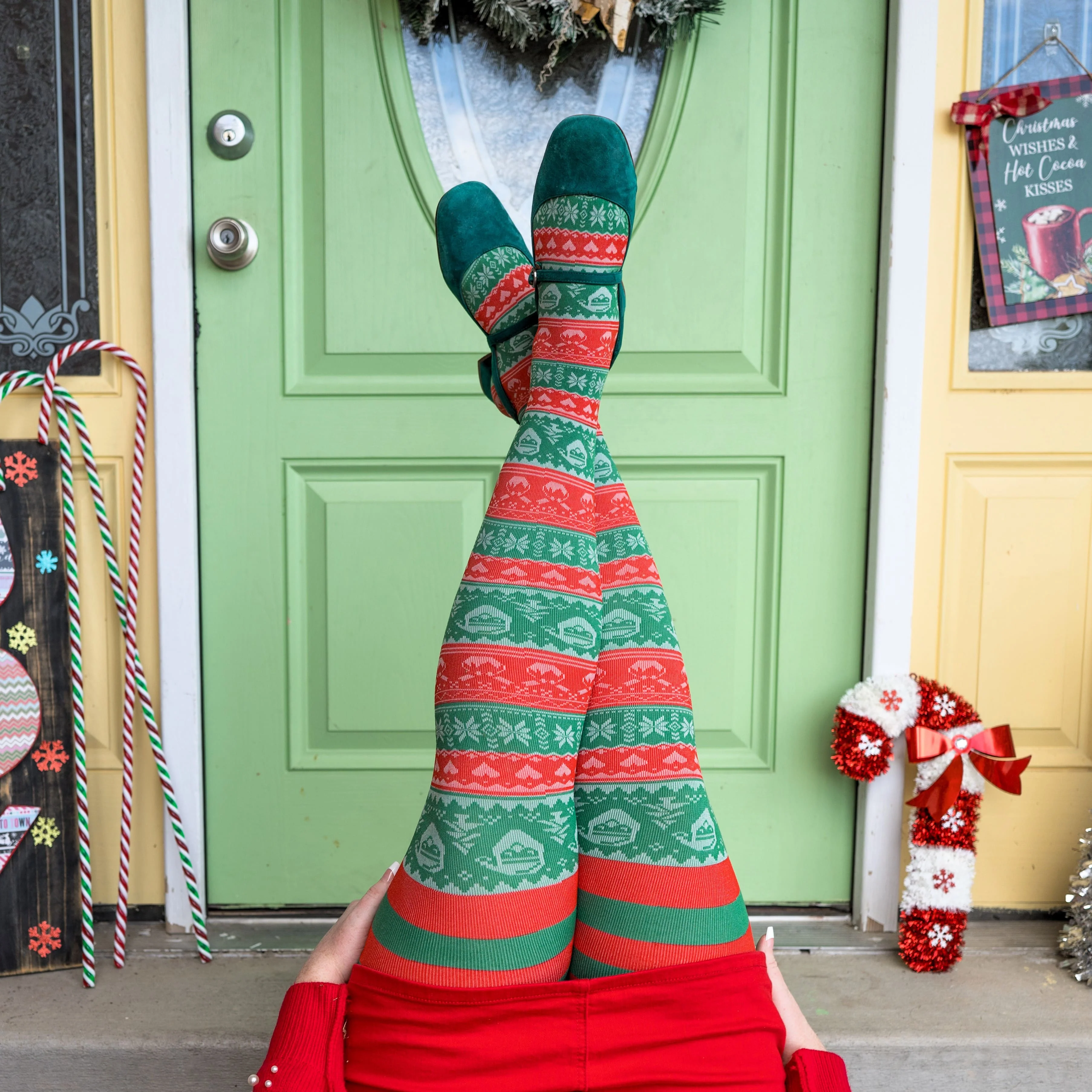 Christmas Tights - Stocking Stuffer - Zenithce