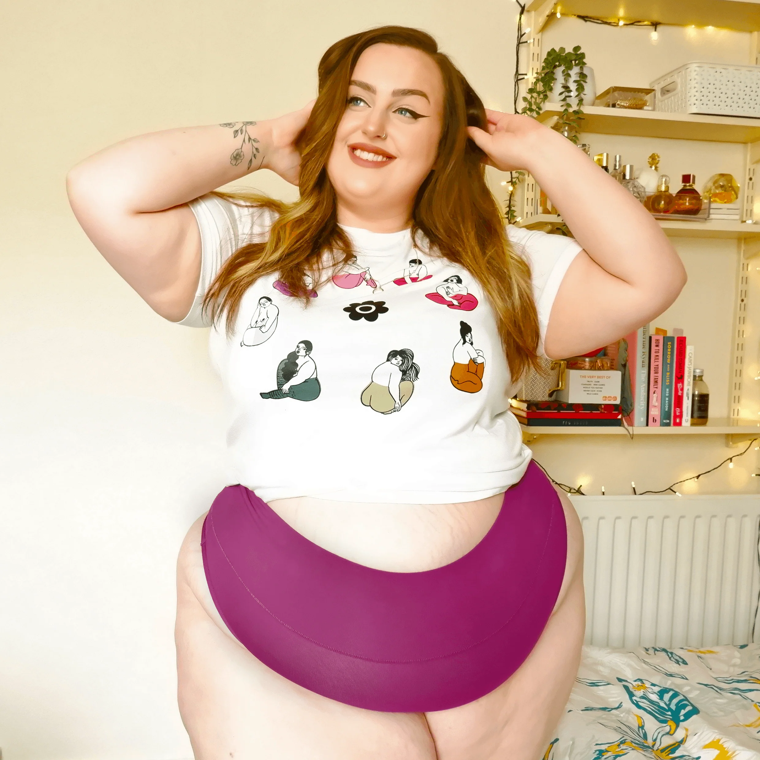 Organic Cotton Thong - Figgy Pudding - Zenithce