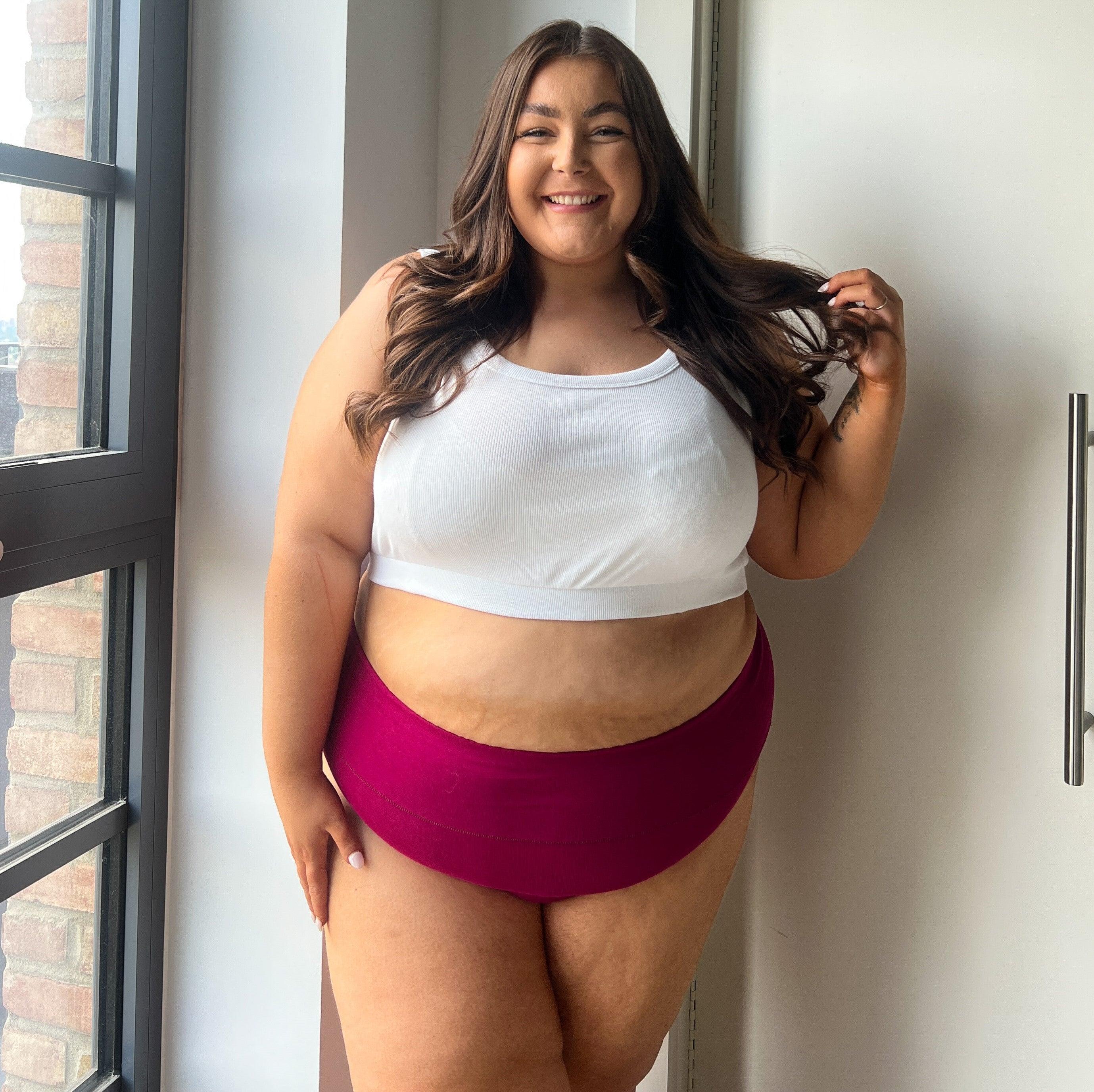 Organic Cotton Thong - Raspberry Pie - Zenithce