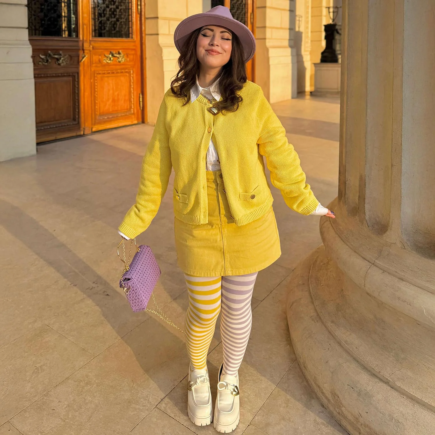 Duo Tights - Mellow Yellow - Zenithce