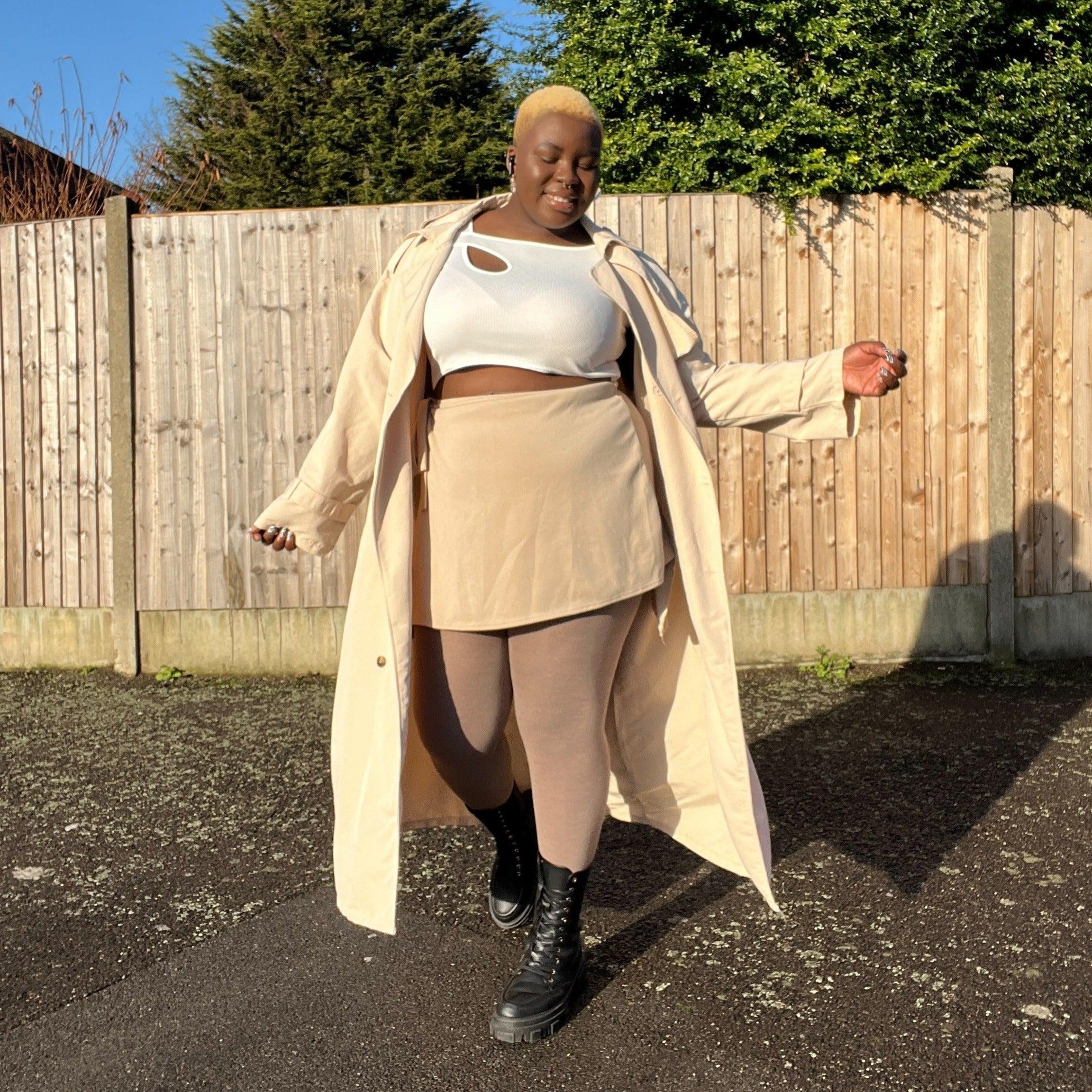 Merino Wool Tights - Sand Dollar - Zenithce