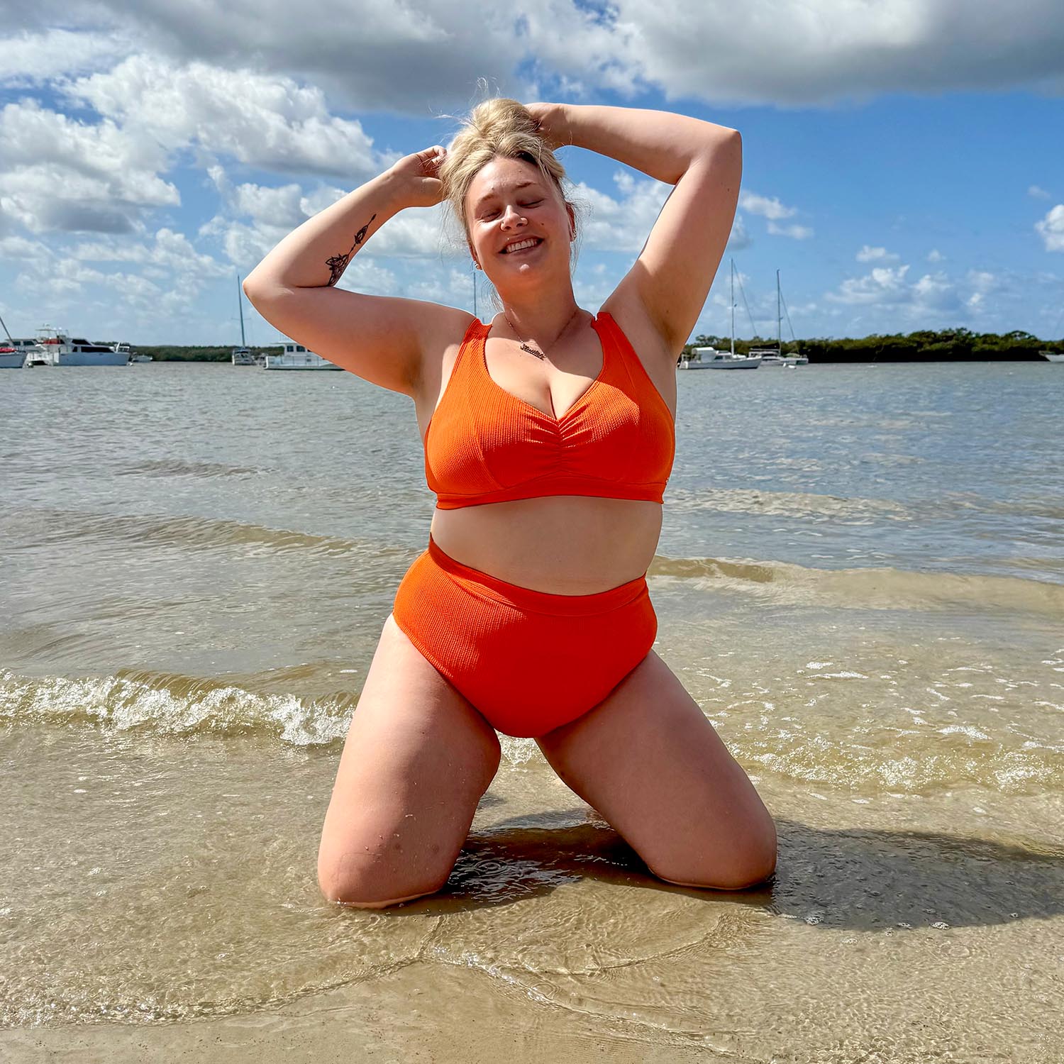 Tidelands Bikini Bottoms - Zest - Zenithce