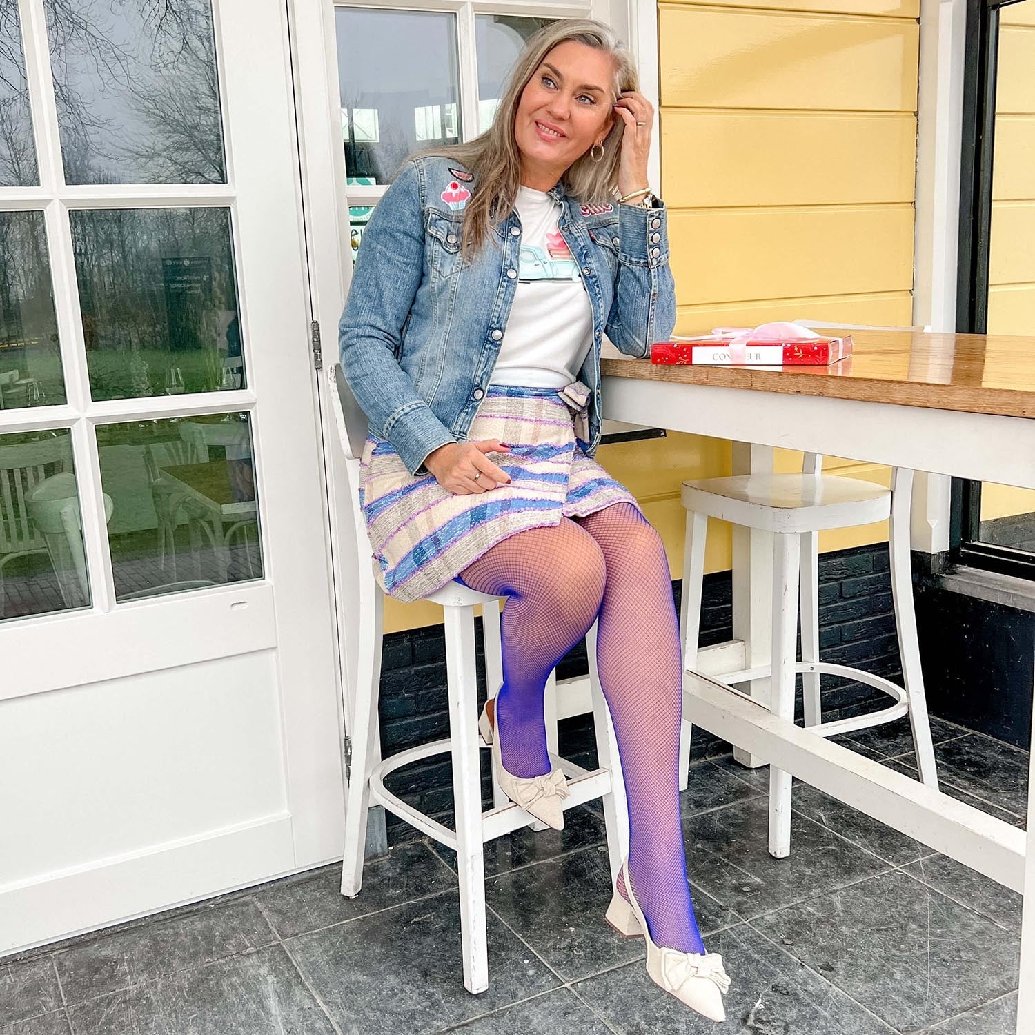 Thighs the Limit Fishnets - Arabesque - Zenithce