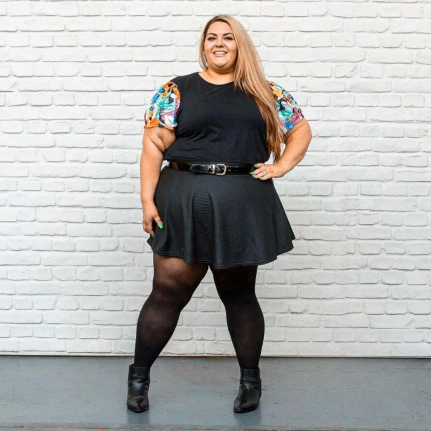 50 Denier Tights - Black - Zenithce