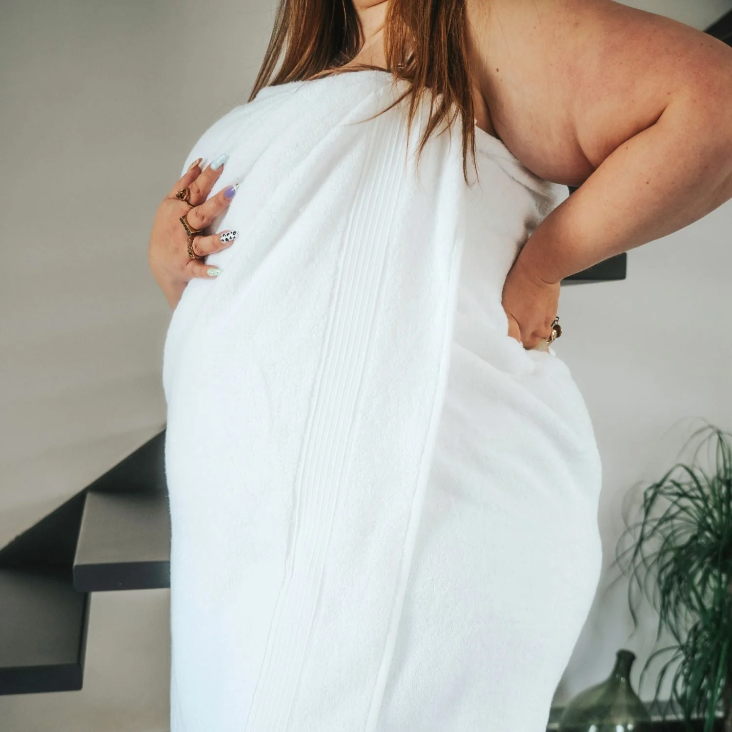 Big Softee Towel - White - Zenithce